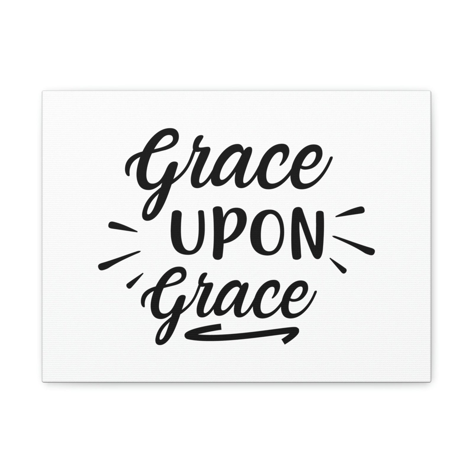 Scripture Walls Grace Upon Grace Acts 15:11 Christian Wall Art Print Ready to Hang Unframed-Express Your Love Gifts