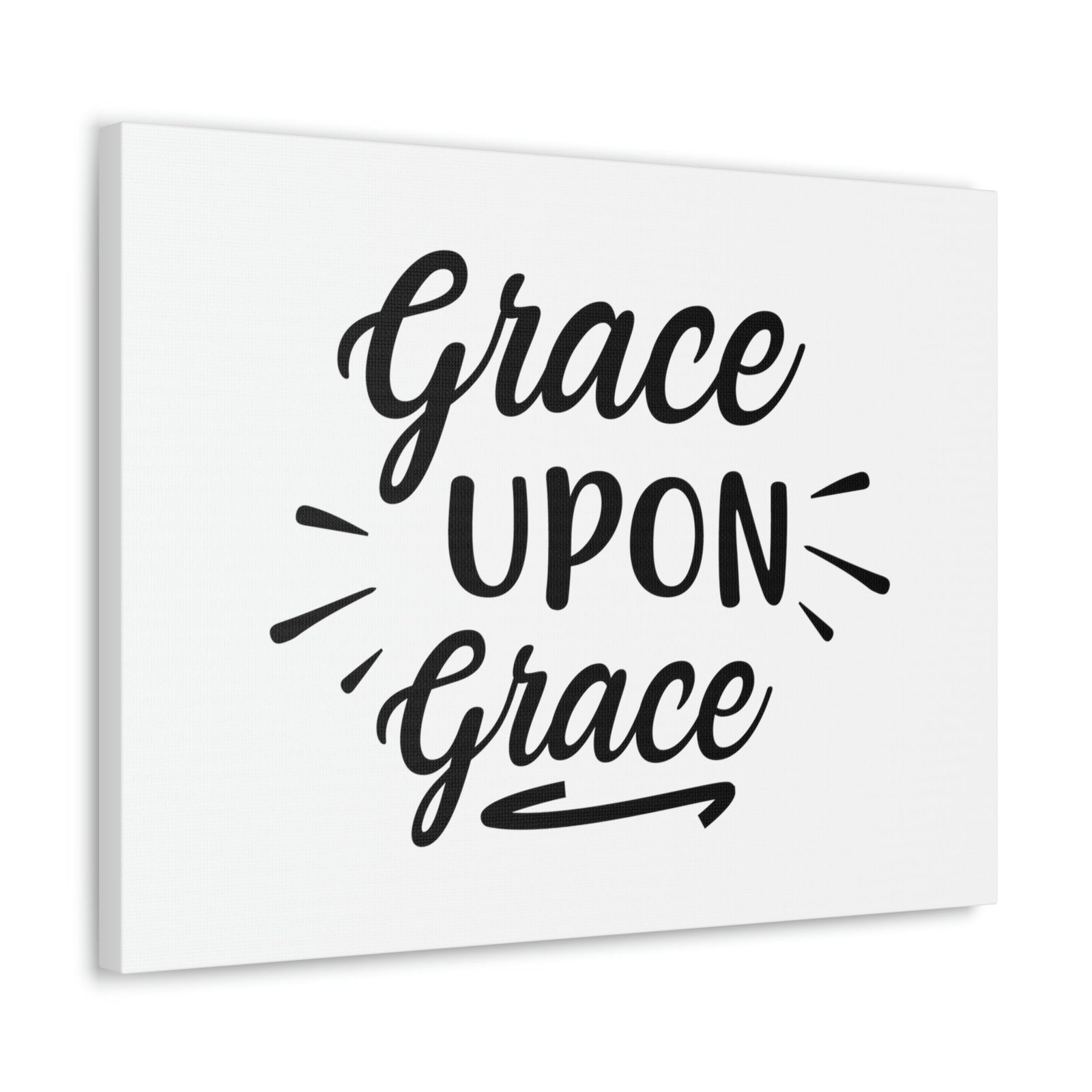 Scripture Walls Grace Upon Grace Acts 15:11 Christian Wall Art Print Ready to Hang Unframed-Express Your Love Gifts