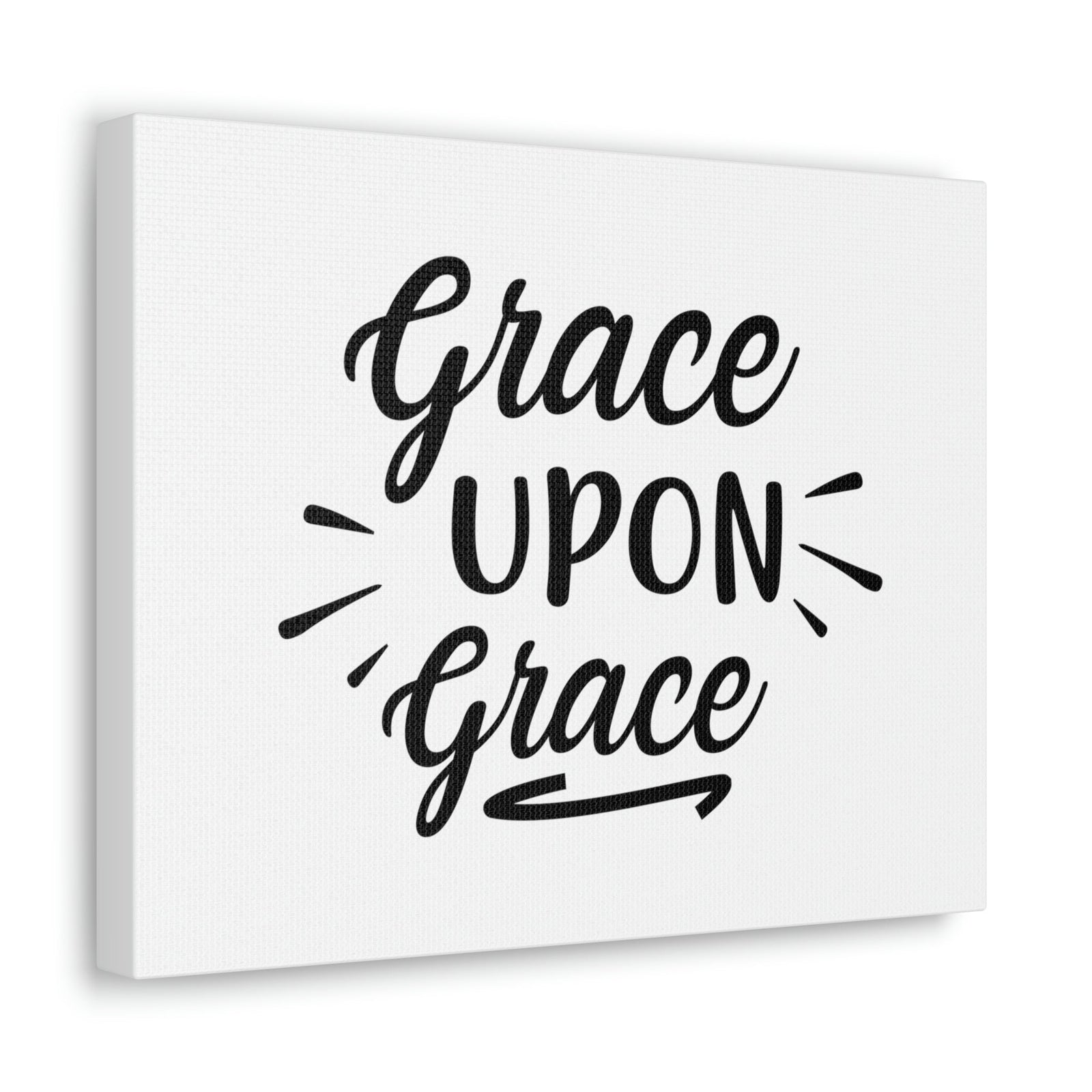 Scripture Walls Grace Upon Grace Acts 15:11 Christian Wall Art Print Ready to Hang Unframed-Express Your Love Gifts