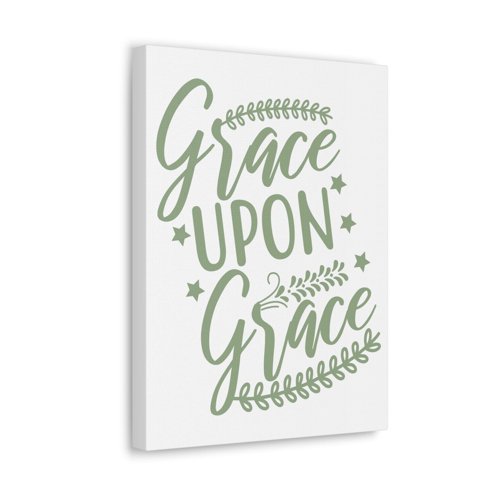 Scripture Walls Grace Upon Grace Ephesians 2:8 Christian Wall Art Print Ready to Hang Unframed-Express Your Love Gifts