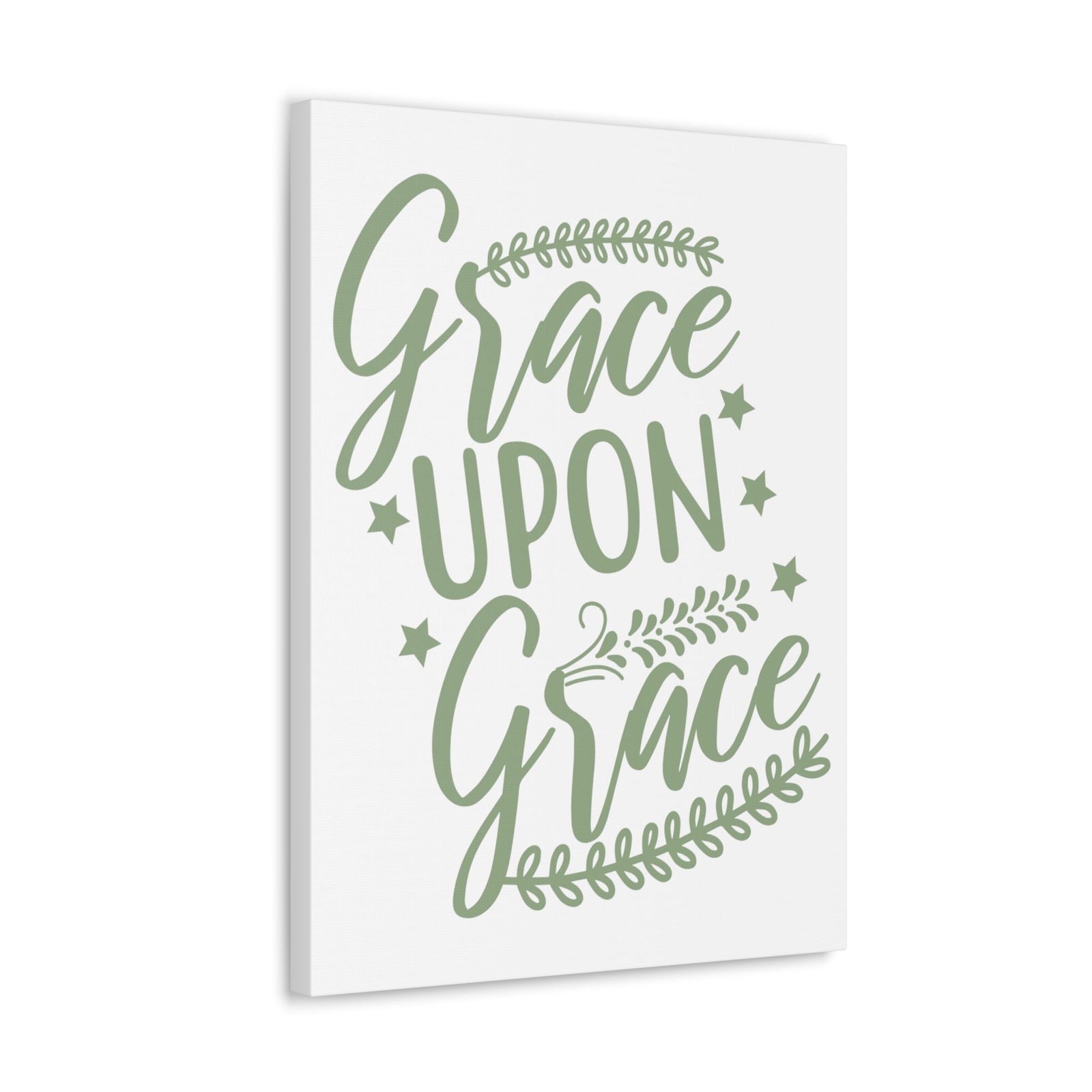 Scripture Walls Grace Upon Grace Ephesians 2:8 Christian Wall Art Print Ready to Hang Unframed-Express Your Love Gifts