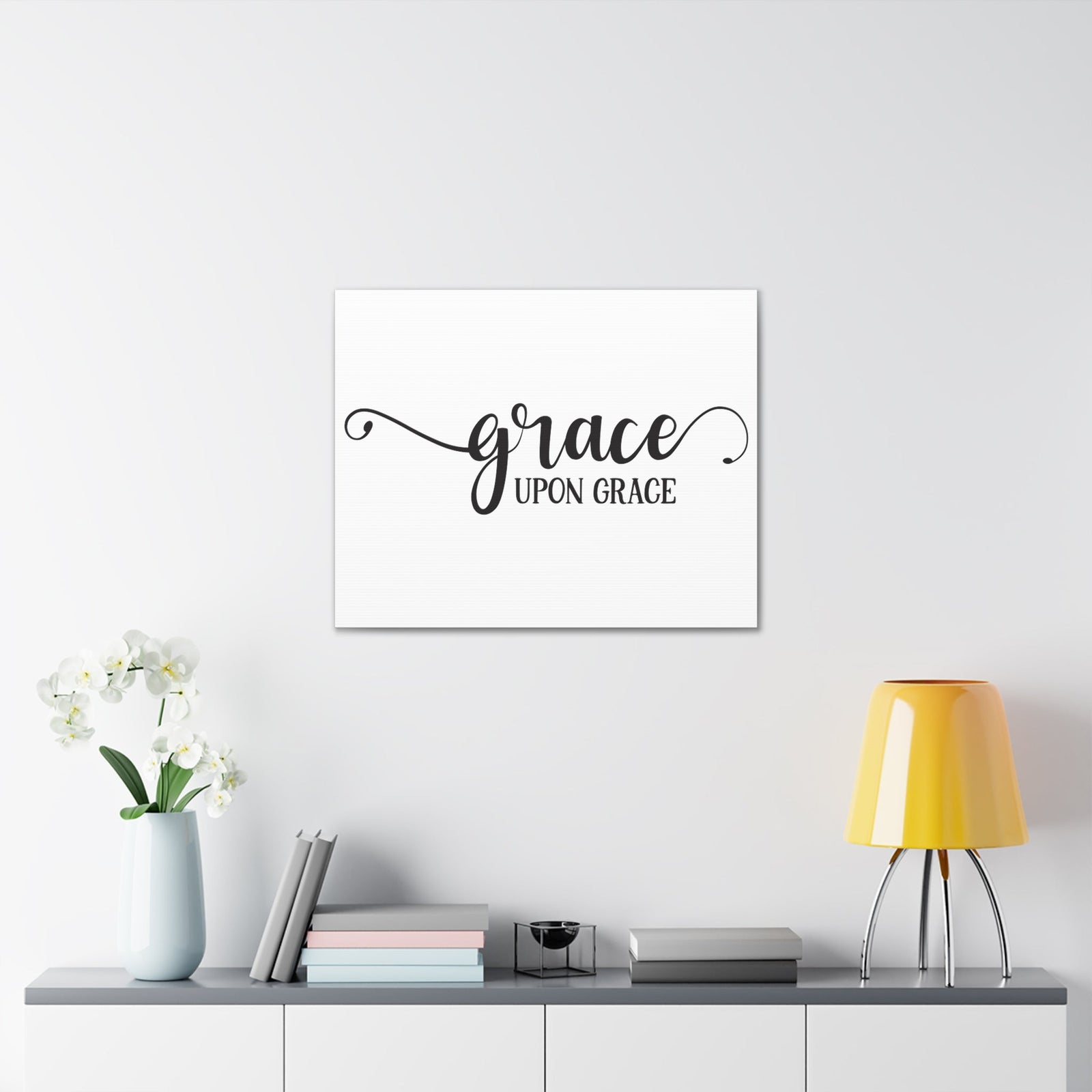 Scripture Walls Grace Upon Grace James 4:6 Christian Wall Art Print Ready to Hang Unframed-Express Your Love Gifts