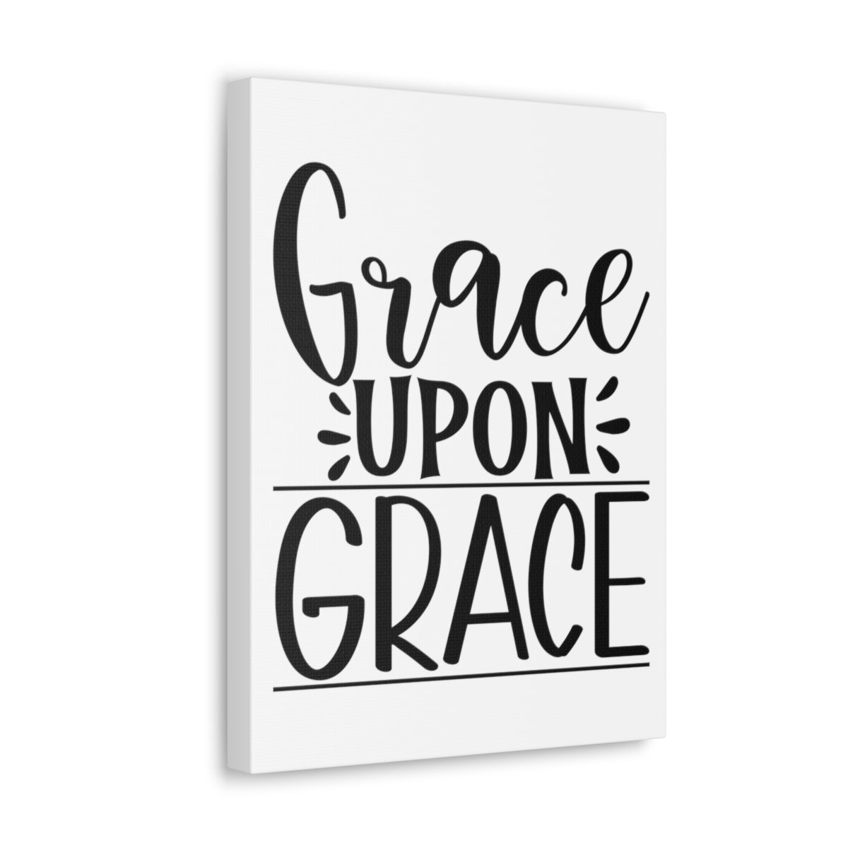 Scripture Walls Grace Upon Grace Romans 5:15 Christian Wall Art Print Ready to Hang Unframed-Express Your Love Gifts