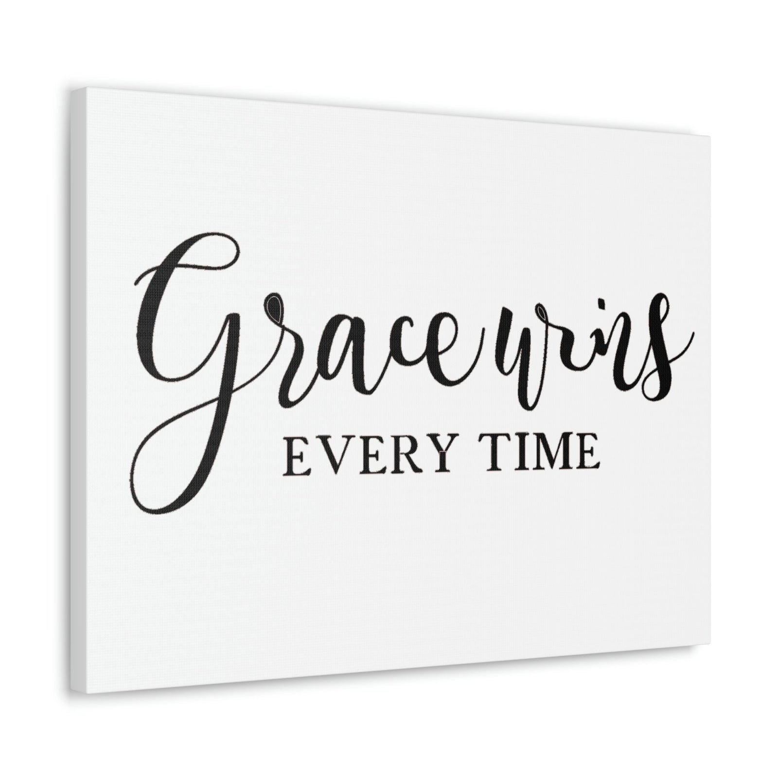 Scripture Walls Grace Wins Every Time 2 Timothy 1:9 Christian Wall Art Print Ready to Hang Unframed-Express Your Love Gifts