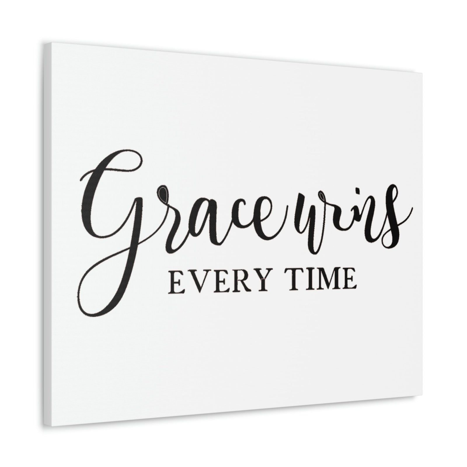 Scripture Walls Grace Wins Every Time 2 Timothy 1:9 Christian Wall Art Print Ready to Hang Unframed-Express Your Love Gifts