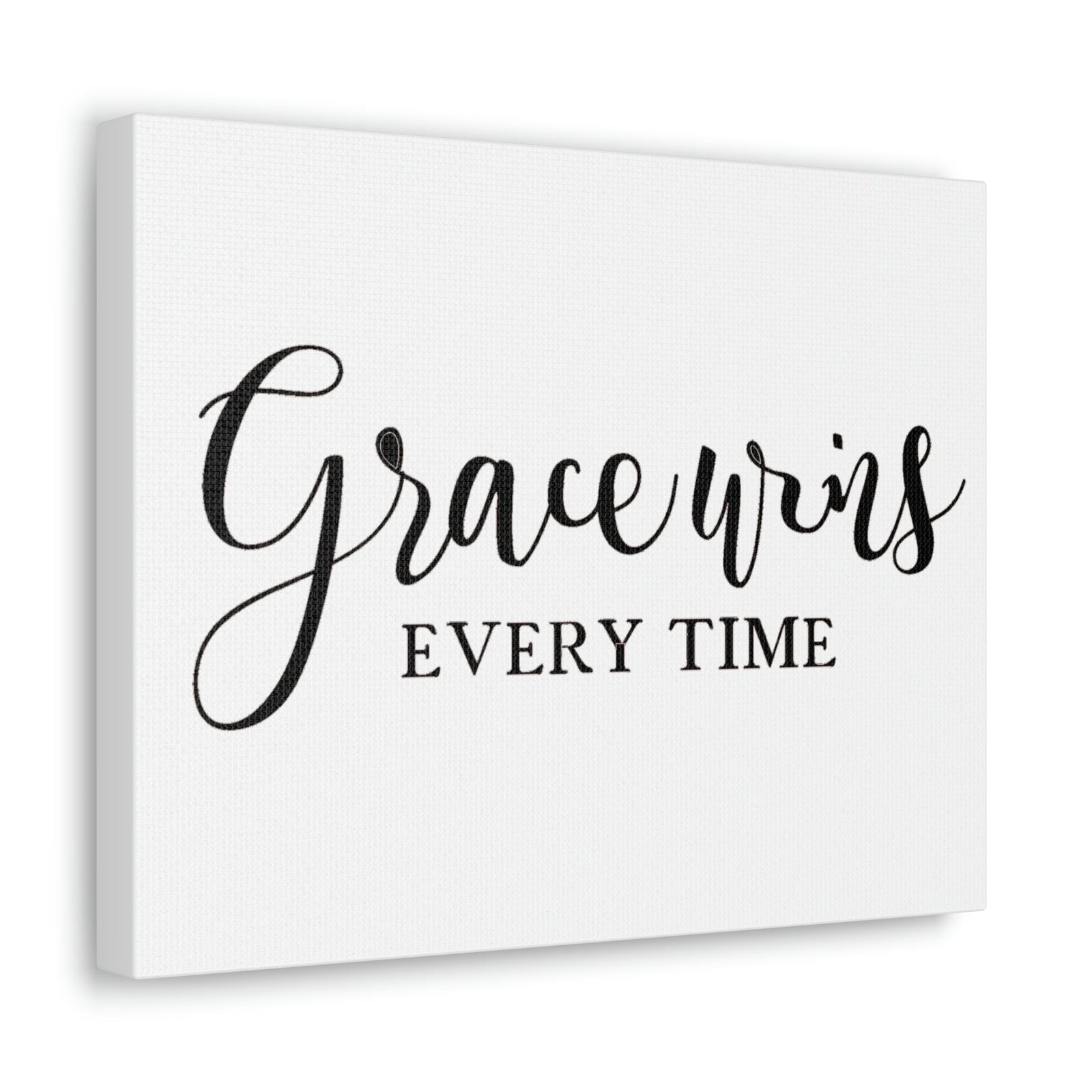 Scripture Walls Grace Wins Every Time 2 Timothy 1:9 Christian Wall Art Print Ready to Hang Unframed-Express Your Love Gifts