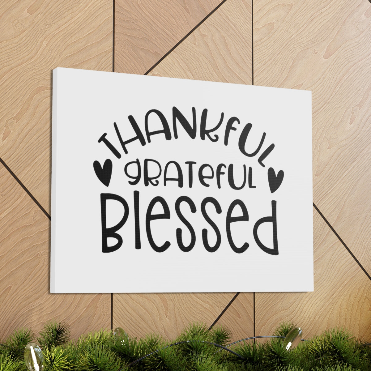 Scripture Walls Grateful Blessed Philippians 4:6 Christian Wall Art Print Ready to Hang Unframed-Express Your Love Gifts