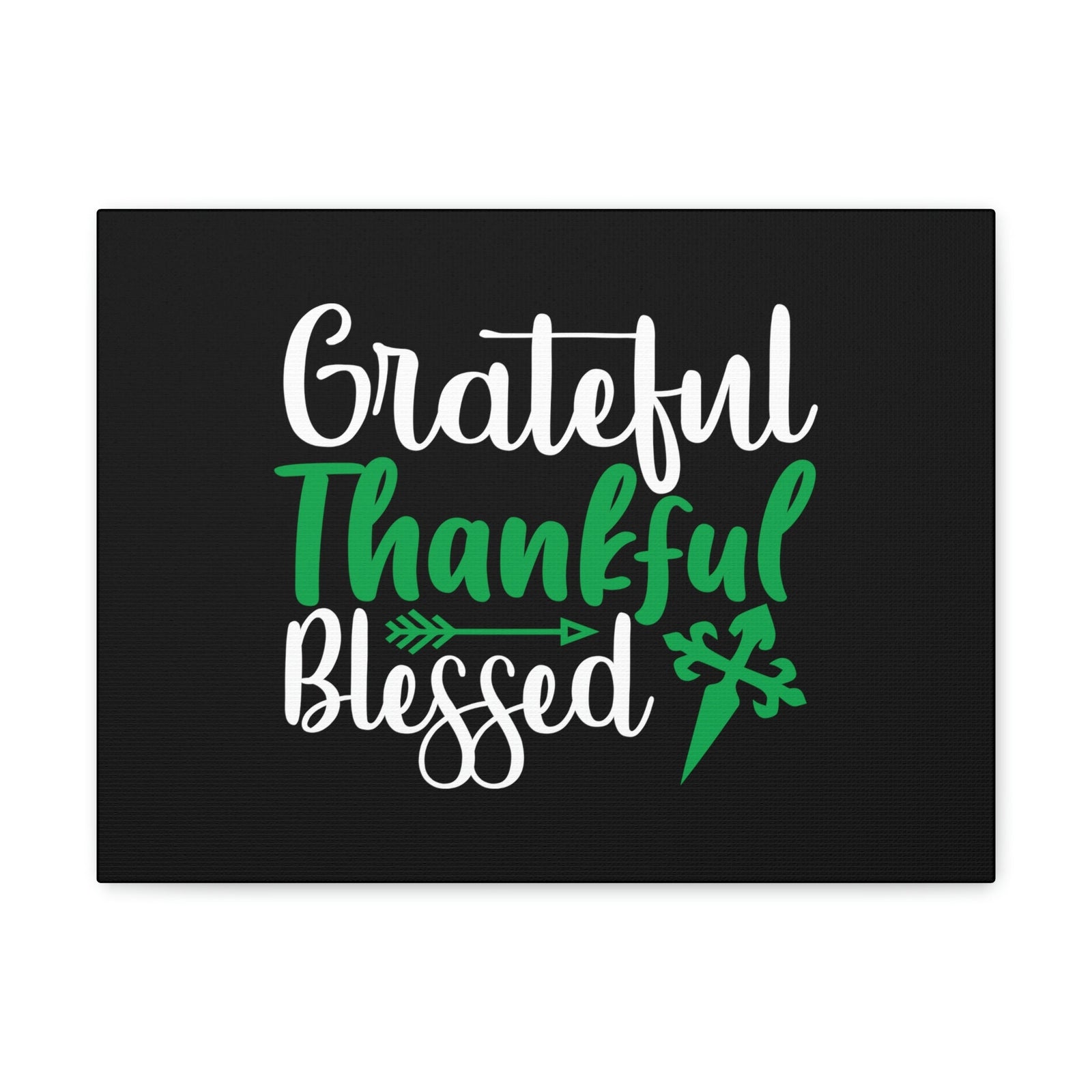 Scripture Walls Grateful, Thankful, Blessed Psalm 106:1 Christian Wall Art Bible Verse Print Ready to Hang Unframed-Express Your Love Gifts