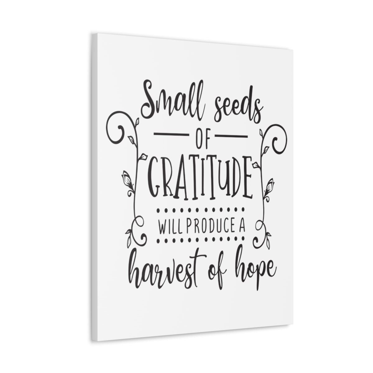 Scripture Walls Gratitude Will Produce 1 Thessalonians 5:18 Christian Wall Art Print Ready to Hang Unframed-Express Your Love Gifts