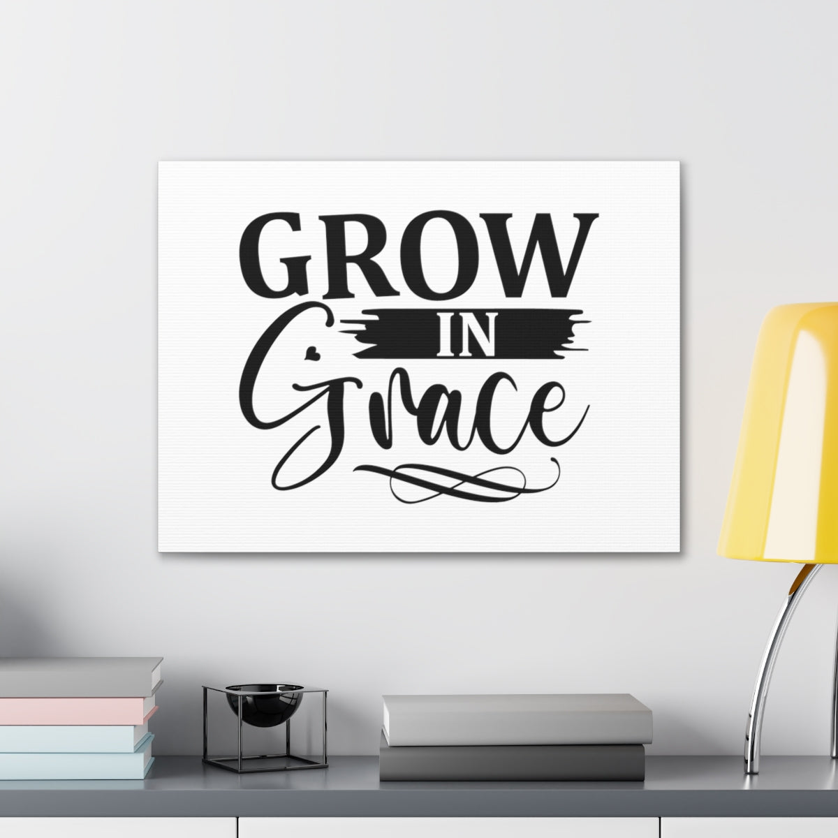 Scripture Walls Grow In Grace 2 Peter 3:18 Christian Wall Art Bible Verse Print Ready to Hang Unframed-Express Your Love Gifts