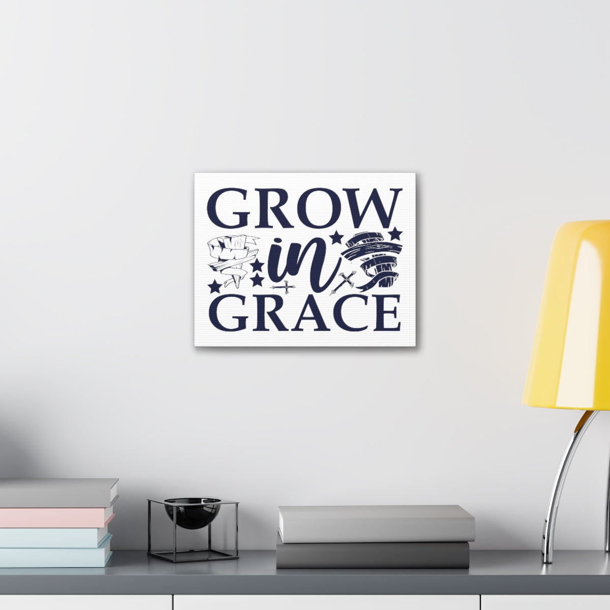 Scripture Walls Grown In Grace 2 Peter 3:18 Christian Wall Art Print Ready to Hang Unframed-Express Your Love Gifts