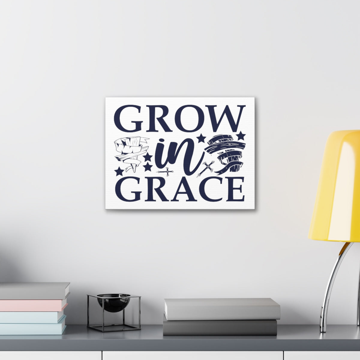 Scripture Walls Grown In Grace 2 Peter 3:18 Christian Wall Art Print Ready to Hang Unframed-Express Your Love Gifts