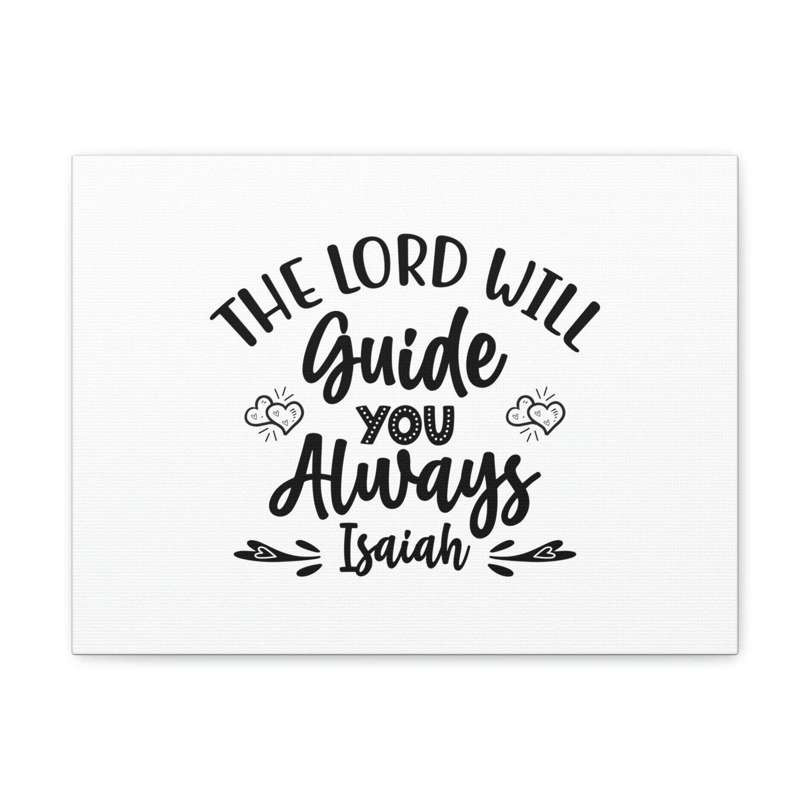 Scripture Walls Guide You Always Isaiah 58:11 Christian Wall Art Bible Verse Print Ready to Hang Unframed-Express Your Love Gifts