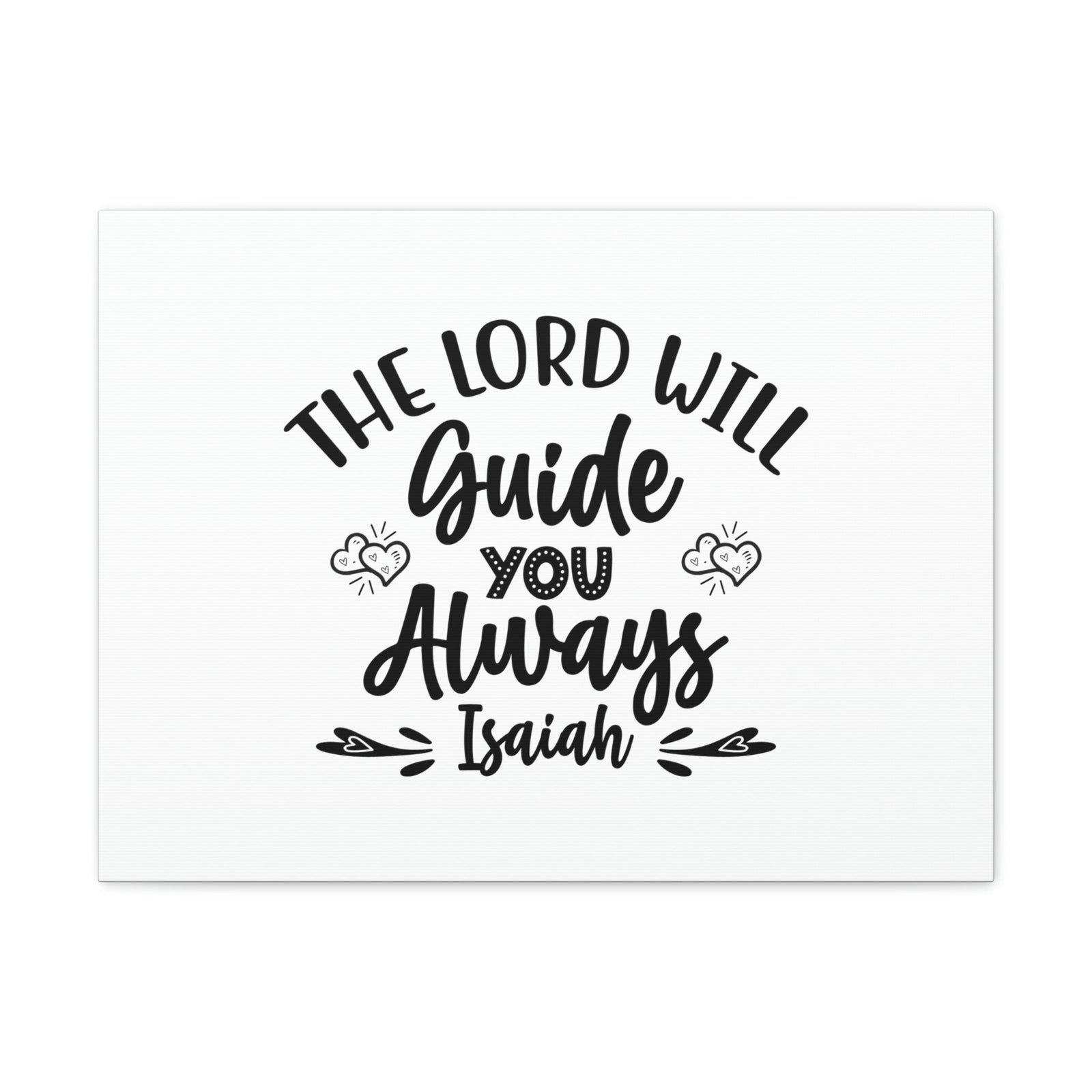 Scripture Walls Guide You Always Isaiah 58:11 Christian Wall Art Bible Verse Print Ready to Hang Unframed-Express Your Love Gifts