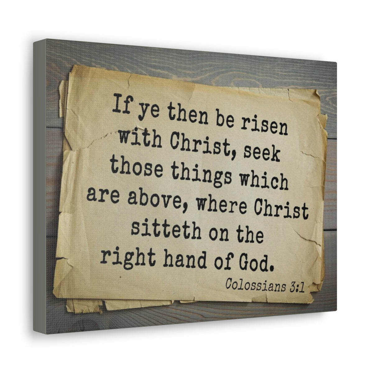 Scripture Walls Hand Of God Colossians 3:1Bible Verse Canvas Christian Wall Art Bible Verse Print Ready To Hang Unframed-Express Your Love Gifts