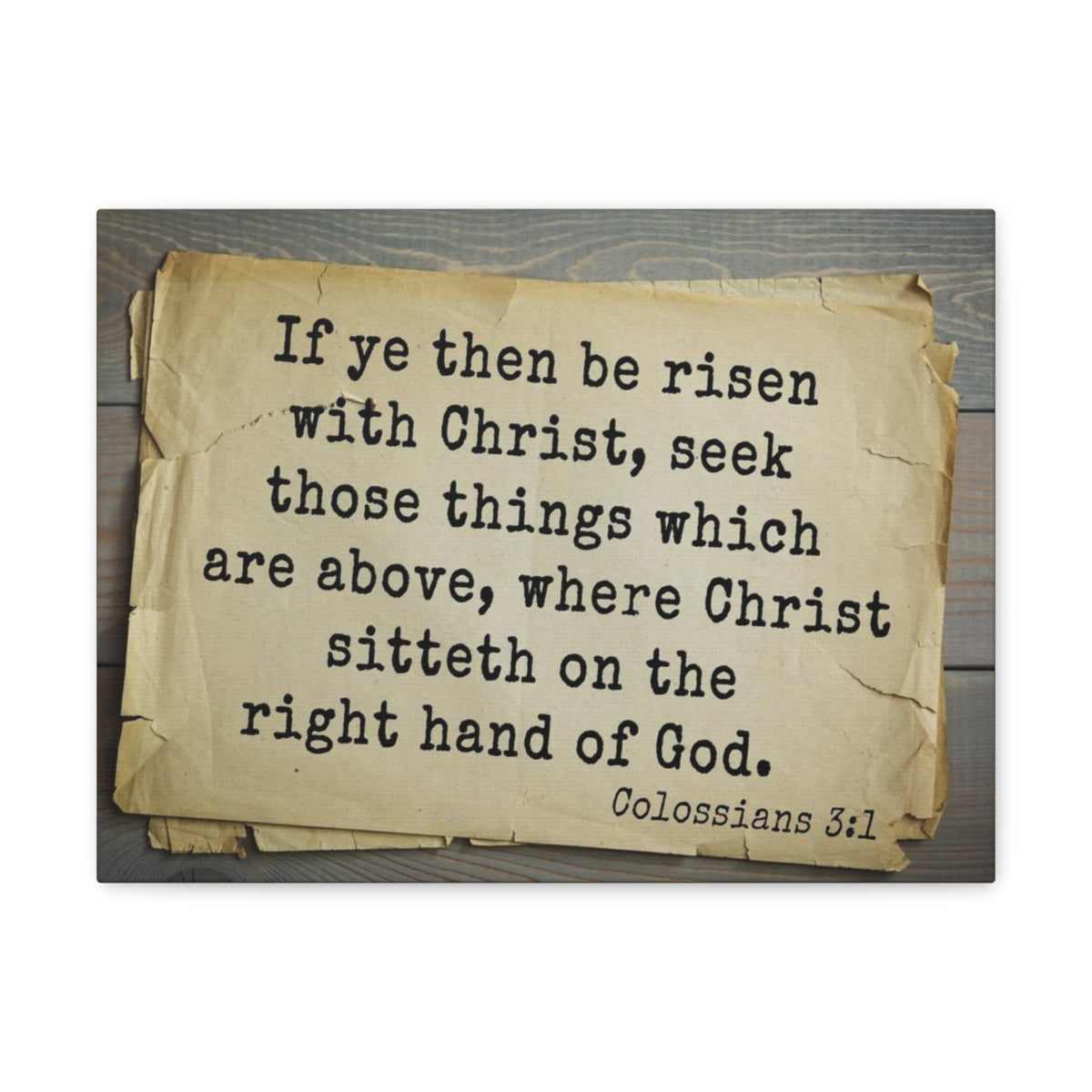 Scripture Walls Hand Of God Colossians 3:1Bible Verse Canvas Christian Wall Art Bible Verse Print Ready To Hang Unframed-Express Your Love Gifts