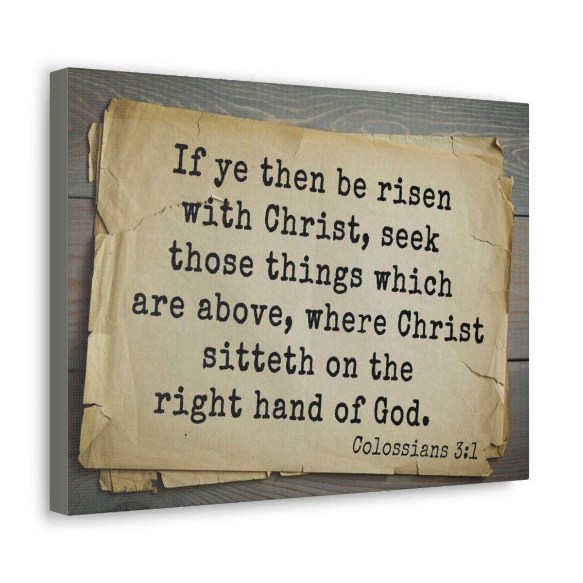 Scripture Walls Hand Of God Colossians 3:1Bible Verse Canvas Christian Wall Art Bible Verse Print Ready To Hang Unframed-Express Your Love Gifts