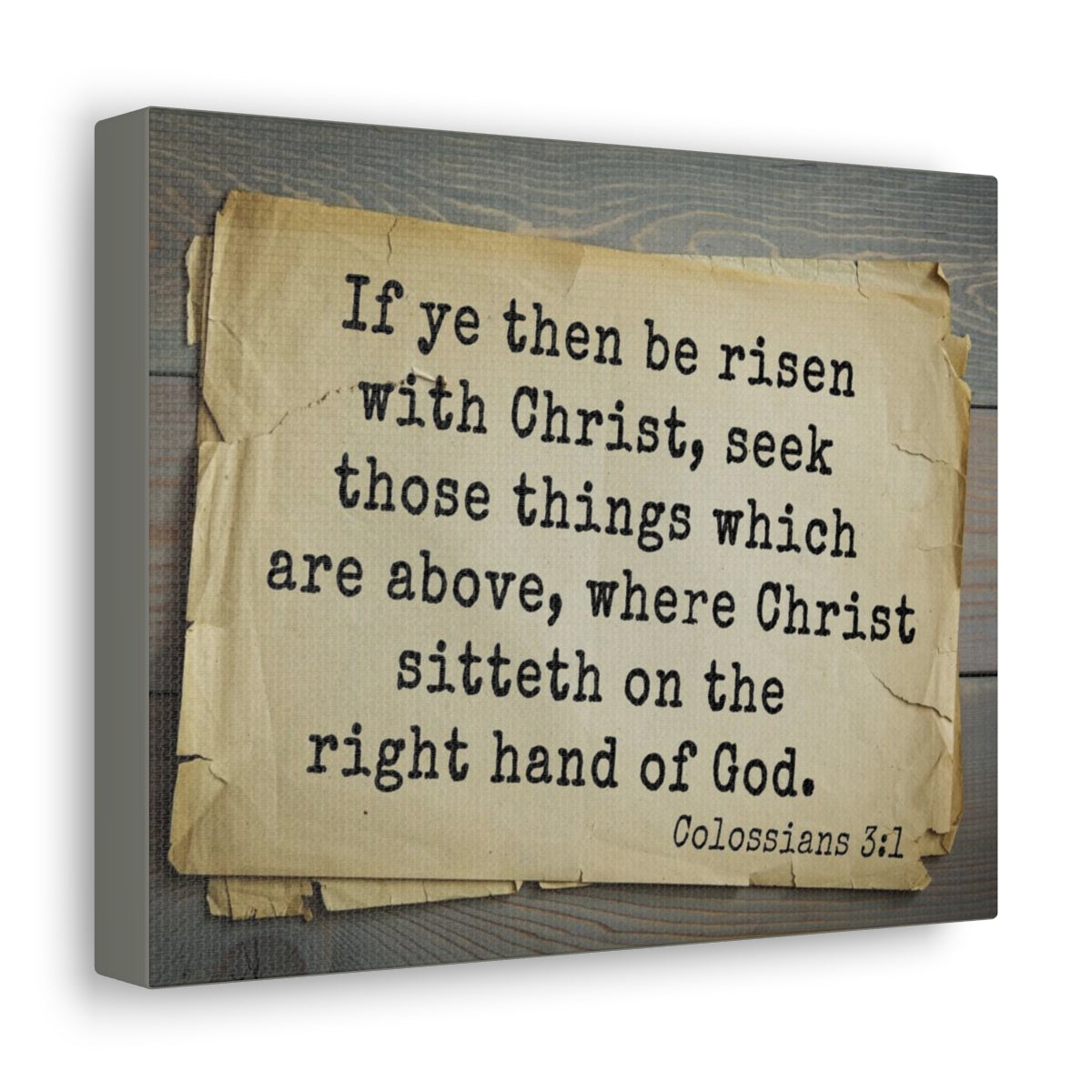 Scripture Walls Hand Of God Colossians 3:1Bible Verse Canvas Christian Wall Art Bible Verse Print Ready To Hang Unframed-Express Your Love Gifts