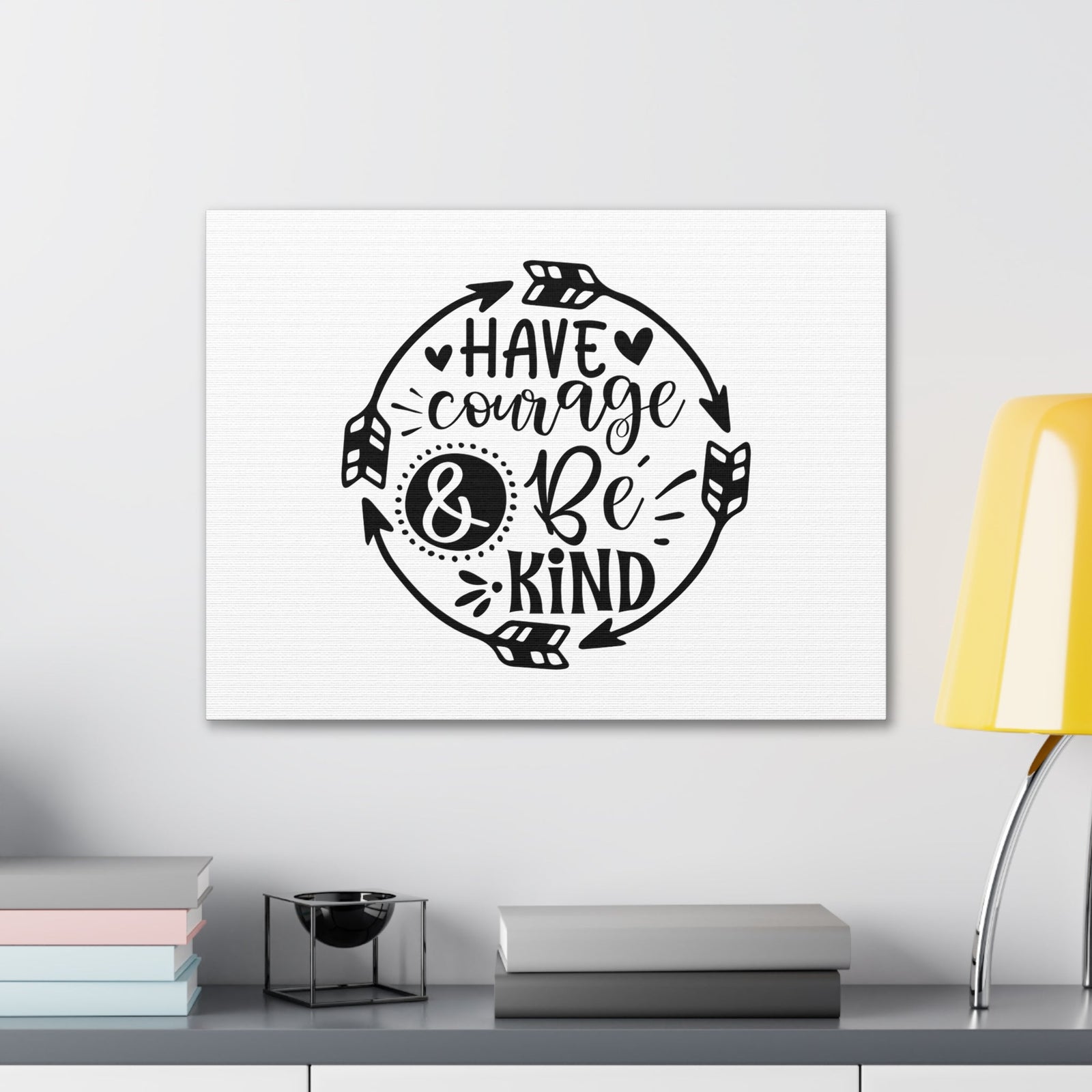 Scripture Walls Have Courage & Be Kind 2 Samuel 10:12 Arrow Christian Wall Art Bible Verse Print Ready to Hang Unframed-Express Your Love Gifts