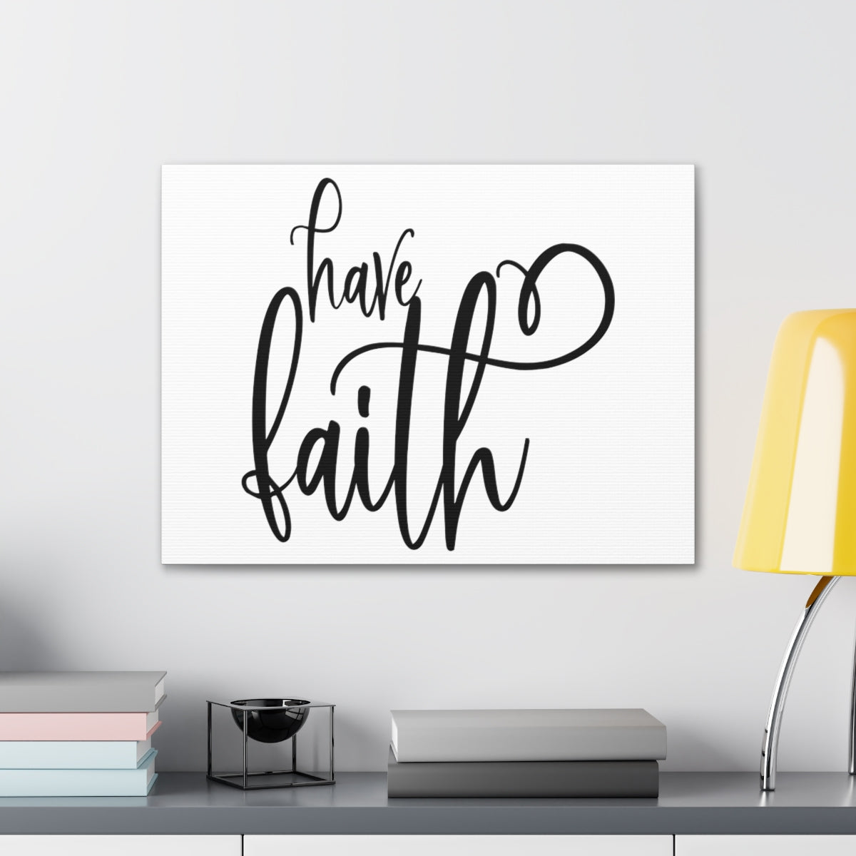 Scripture Walls Have Faith 2 Corinthians 5:7 Christian Wall Art Print Ready to Hang Unframed-Express Your Love Gifts