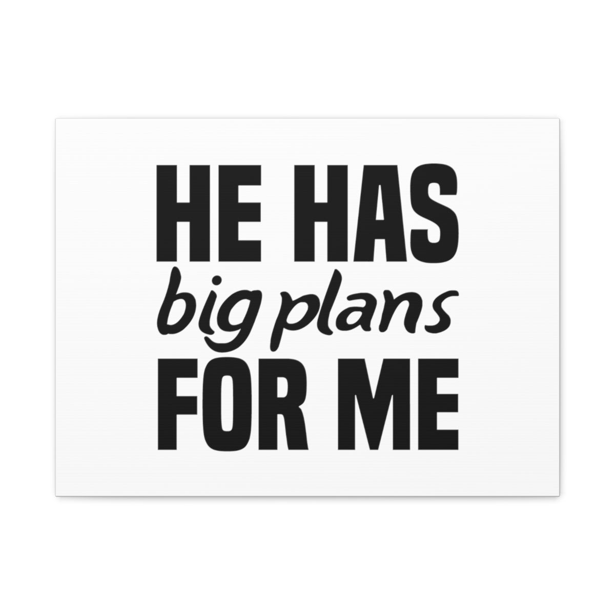 Scripture Walls He Has Big Plans Jeremiah 29:11 Christian Wall Art Bible Verse Print Ready to Hang Unframed-Express Your Love Gifts