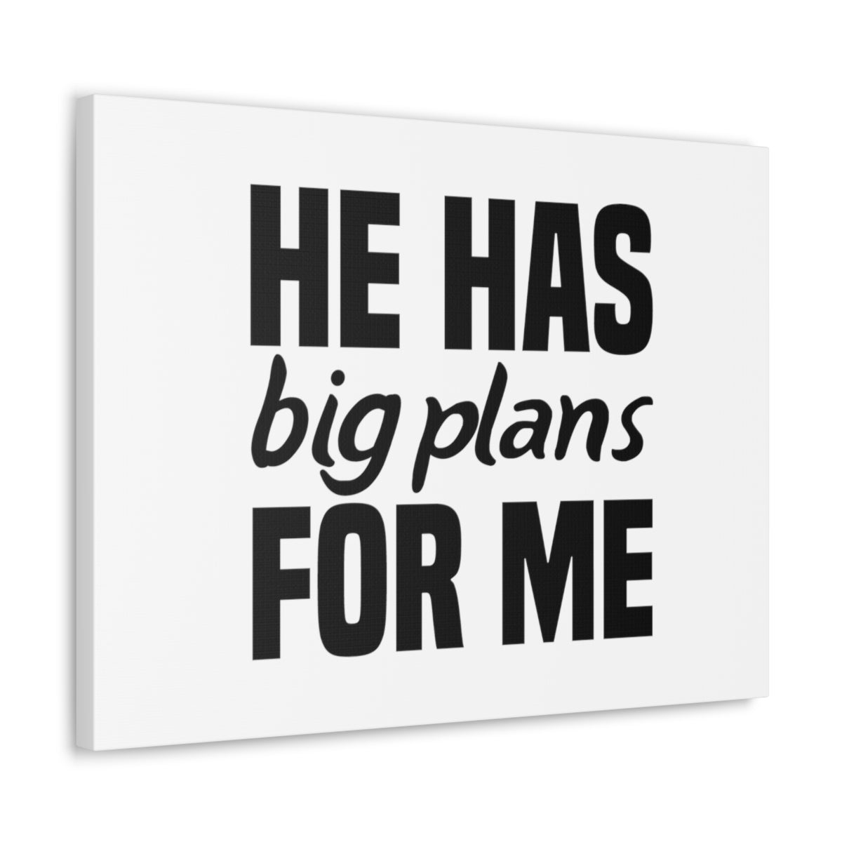 Scripture Walls He Has Big Plans Jeremiah 29:11 Christian Wall Art Bible Verse Print Ready to Hang Unframed-Express Your Love Gifts