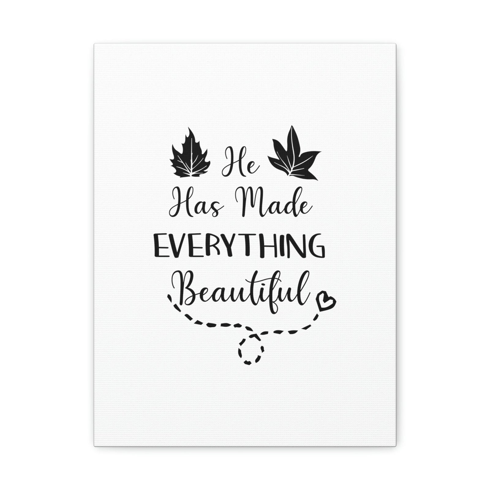 Scripture Walls He Has Made Everything Beautiful Ecclesiastes 3:11 Christian Wall Art Bible Verse Print Ready to Hang Unframed-Express Your Love Gifts