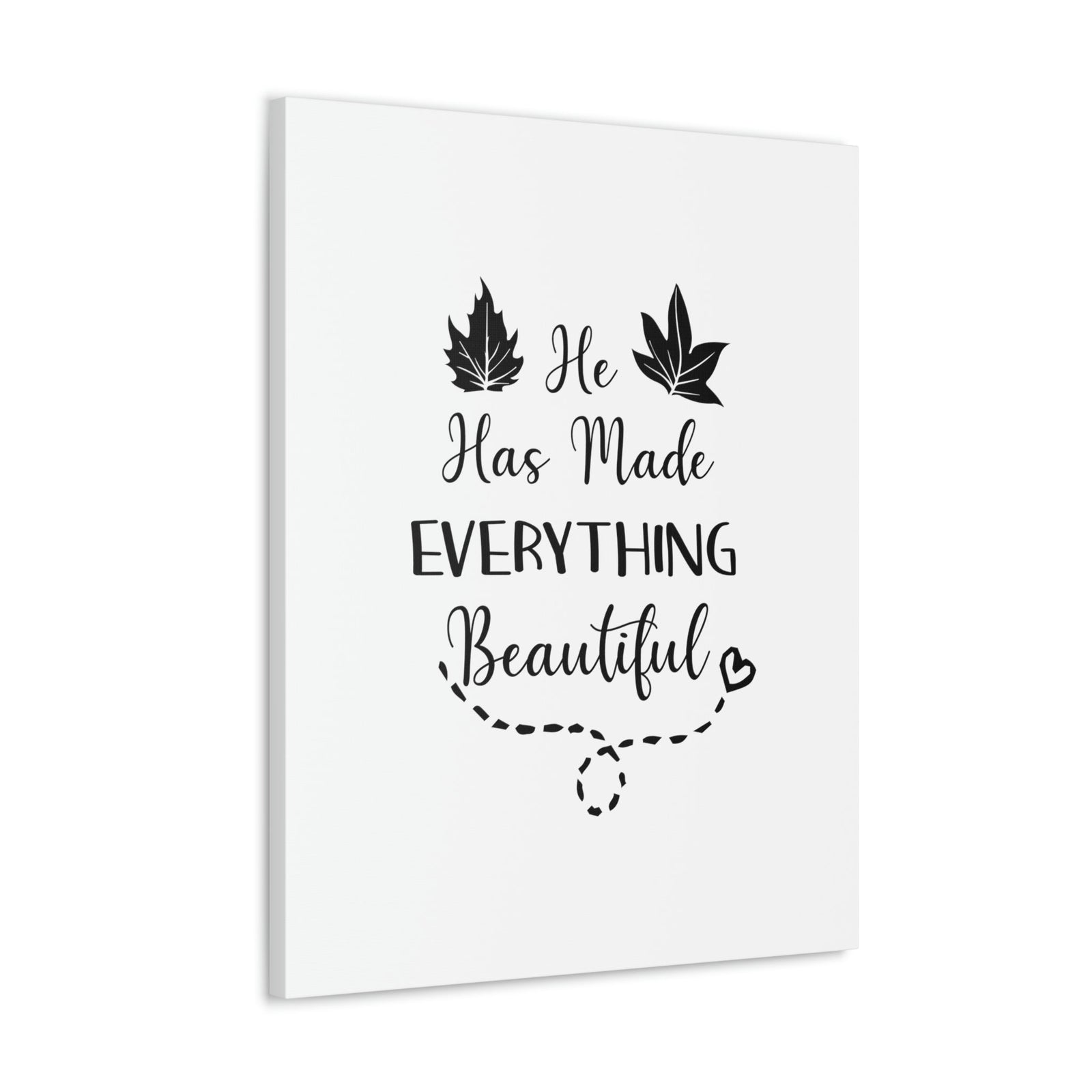 Scripture Walls He Has Made Everything Beautiful Ecclesiastes 3:11 Christian Wall Art Bible Verse Print Ready to Hang Unframed-Express Your Love Gifts