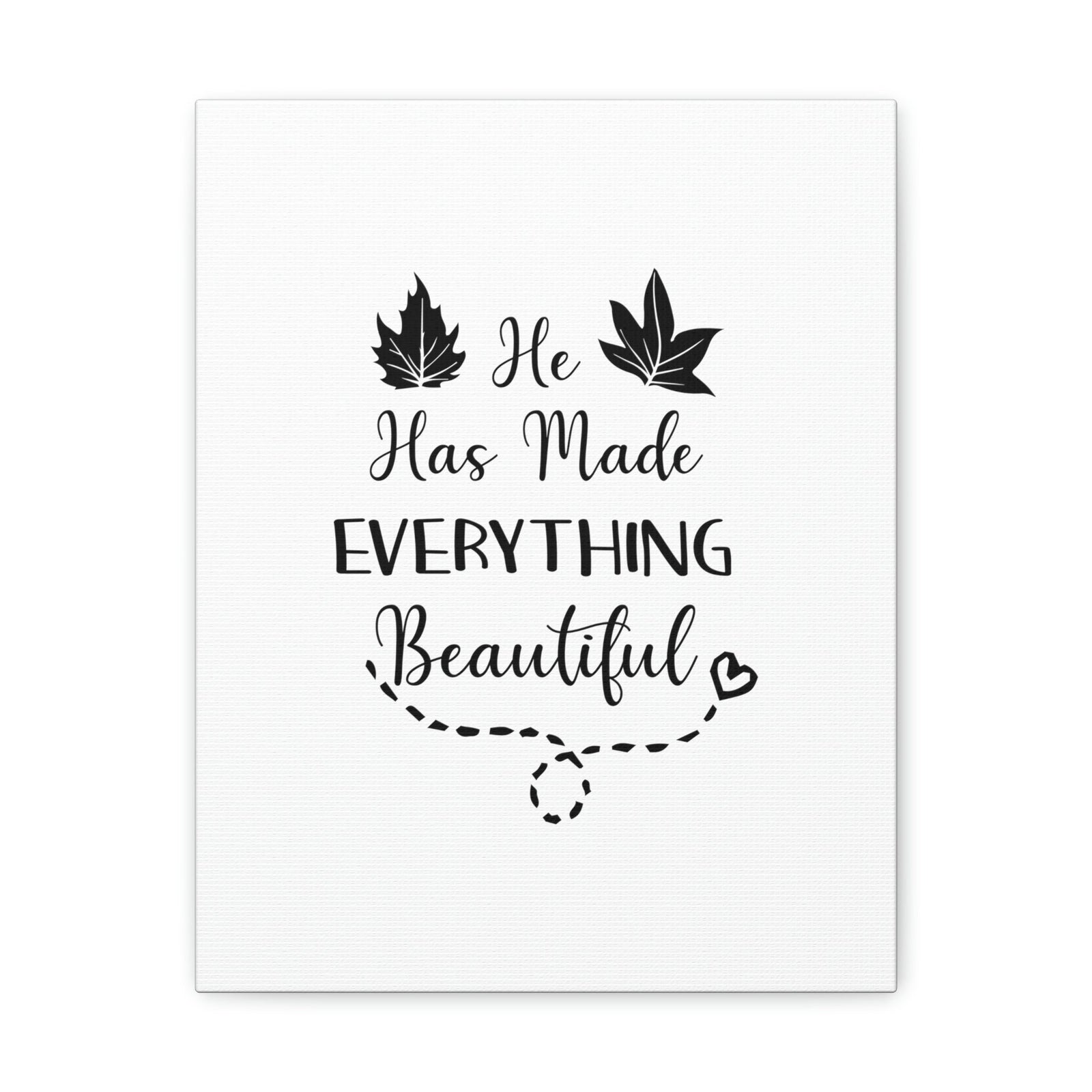 Scripture Walls He Has Made Everything Beautiful Ecclesiastes 3:11 Christian Wall Art Bible Verse Print Ready to Hang Unframed-Express Your Love Gifts