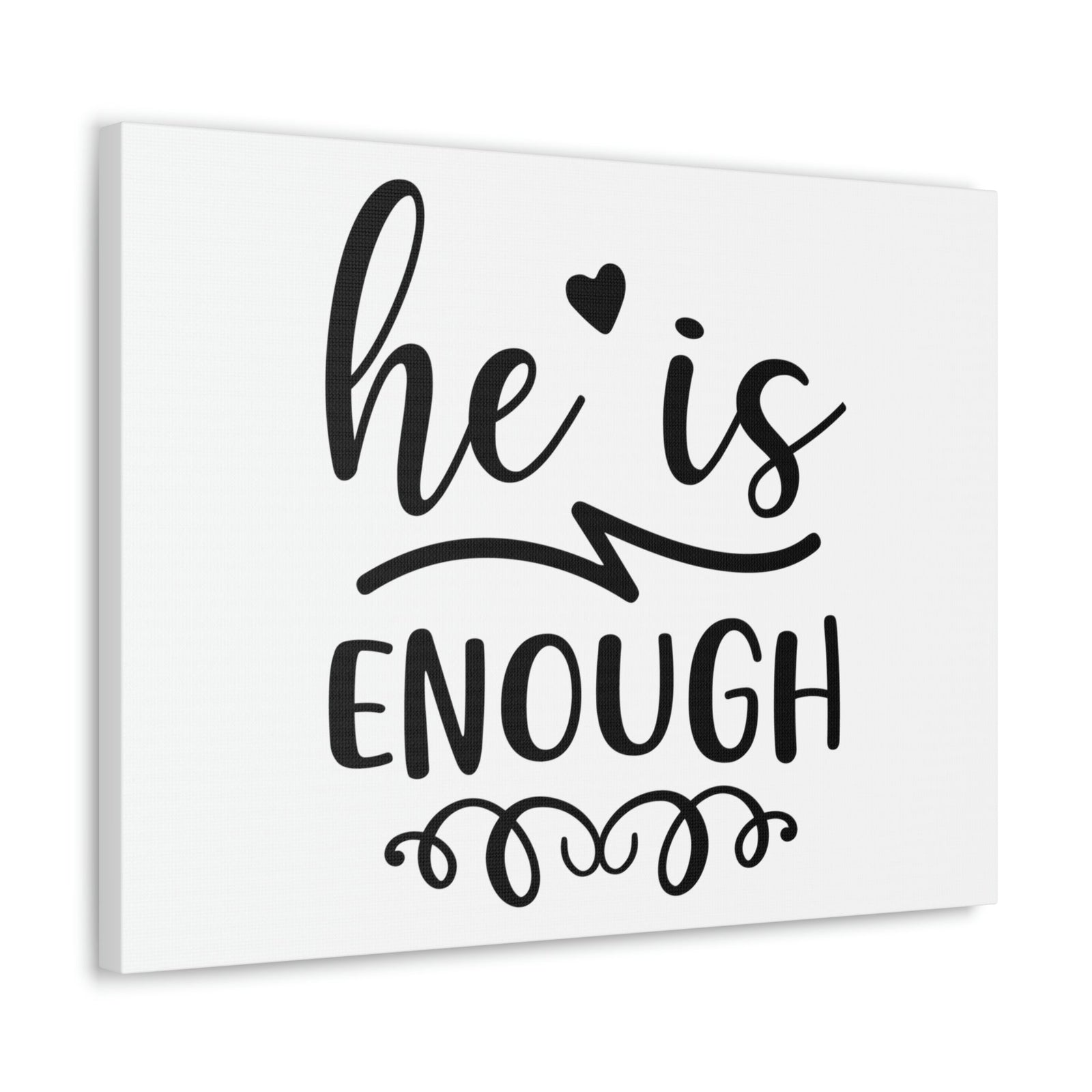 Scripture Walls He Is Enough 2 Peter 1:2 Christian Wall Art Print Ready to Hang Unframed-Express Your Love Gifts