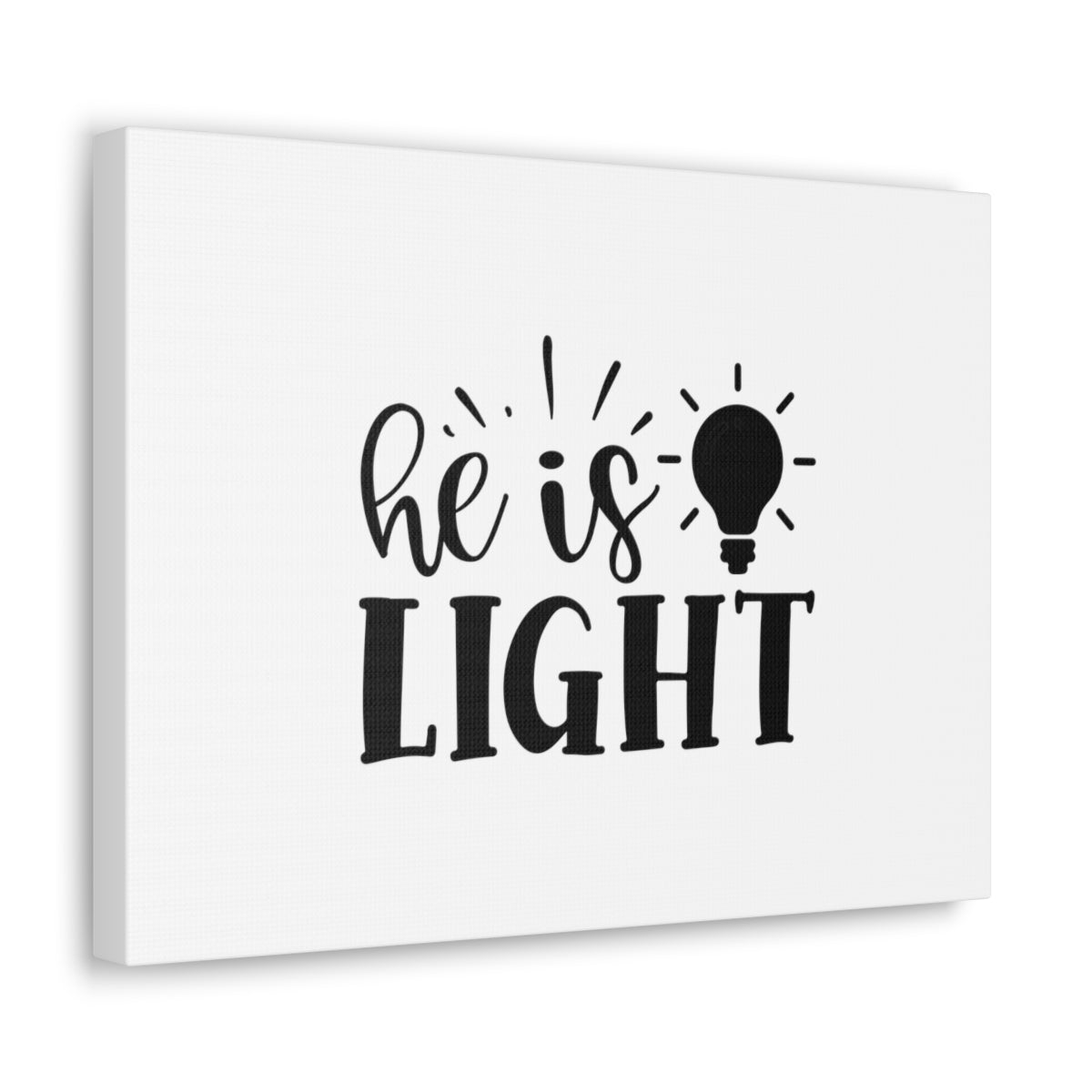 Scripture Walls He Is Light John 8:12 Christian Wall Art Bible Verse Print Ready to Hang Unframed-Express Your Love Gifts