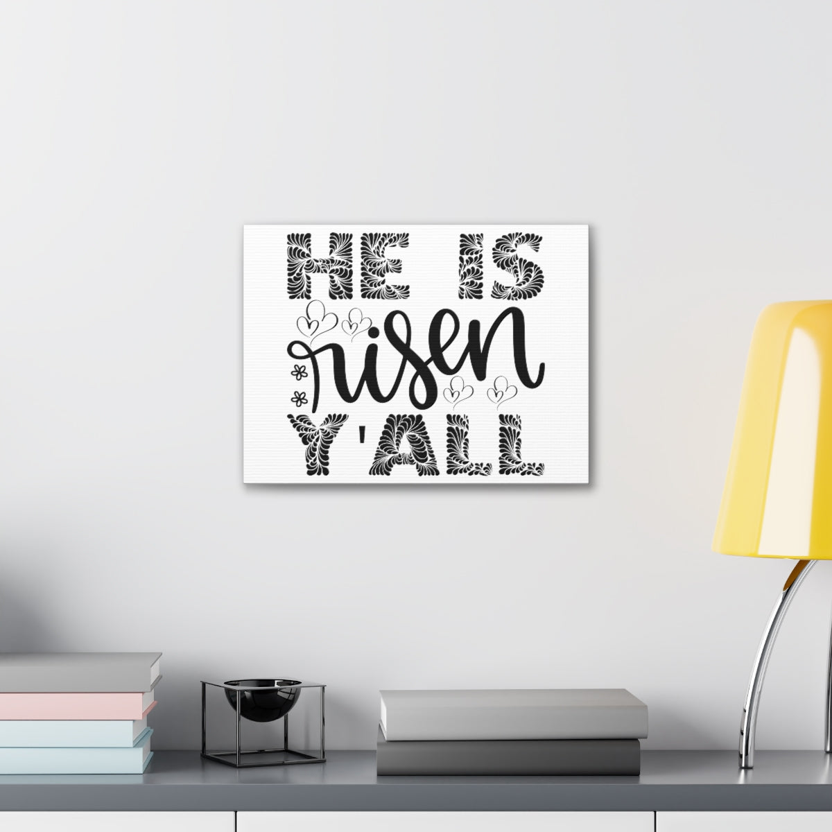 Scripture Walls He Is Risen 1 Corinthians 6:14 Christian Wall Art Print Ready to Hang Unframed-Express Your Love Gifts