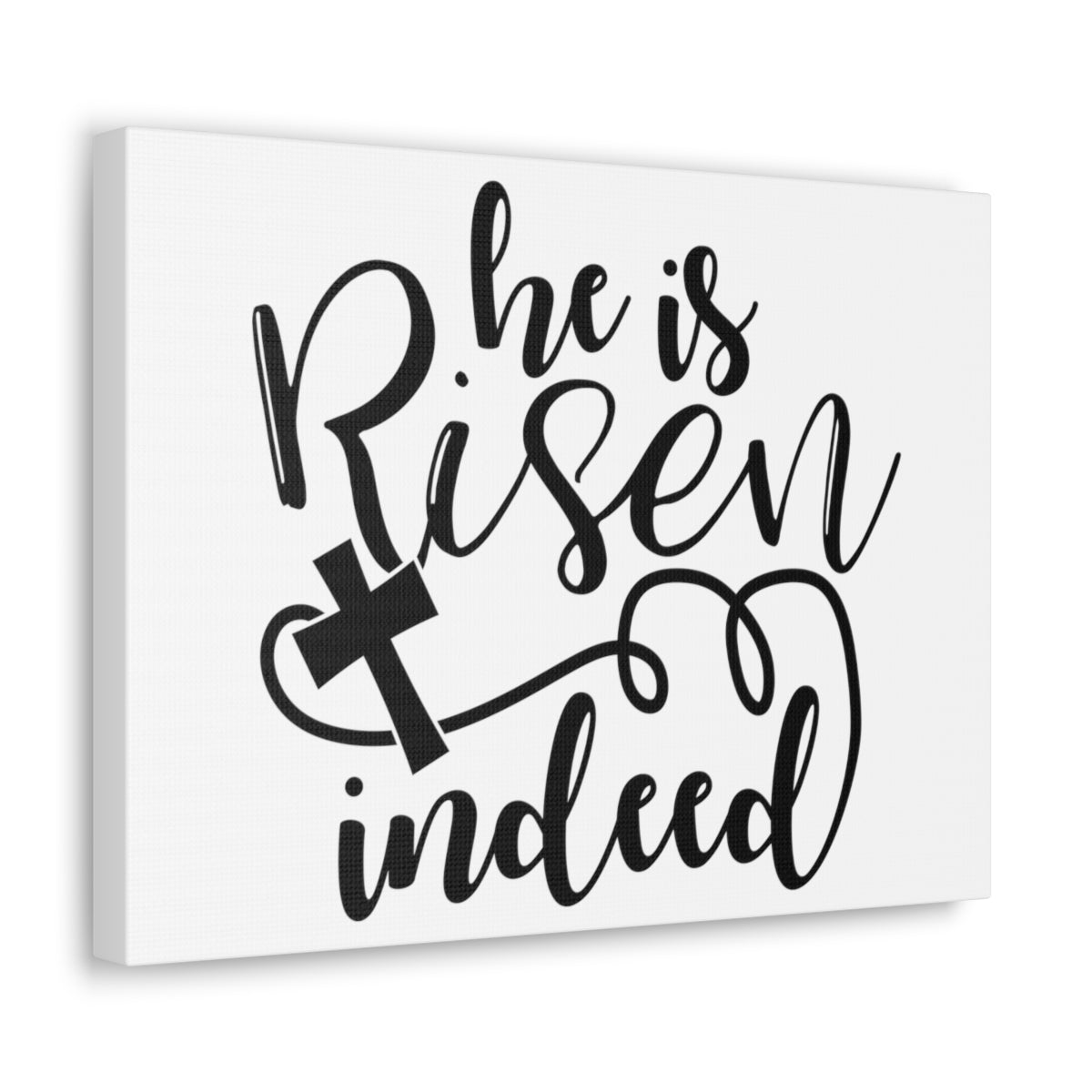 Scripture Walls He Is Risen Indeed Matthew 28:6 Christian Wall Art Print Ready to Hang Unframed-Express Your Love Gifts