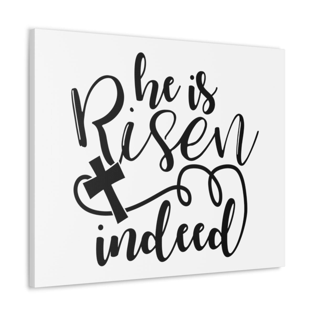 Scripture Walls He Is Risen Indeed Matthew 28:6 Christian Wall Art Print Ready to Hang Unframed-Express Your Love Gifts