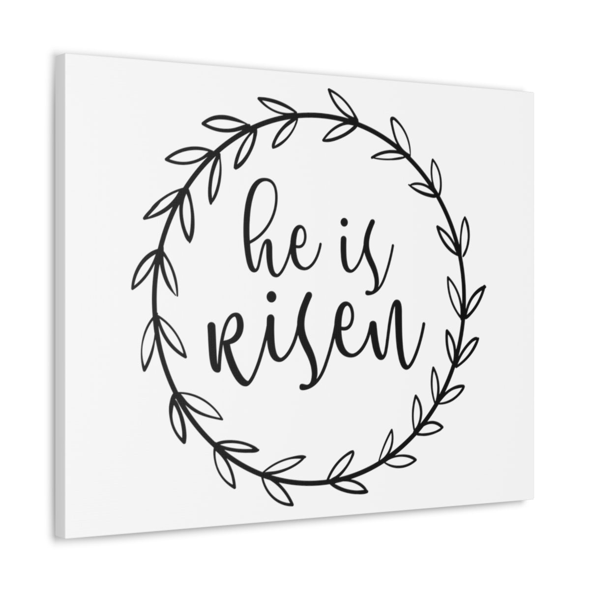 Scripture Walls He Is Risen John 11:25 Christian Wall Art Print Ready to Hang Unframed-Express Your Love Gifts