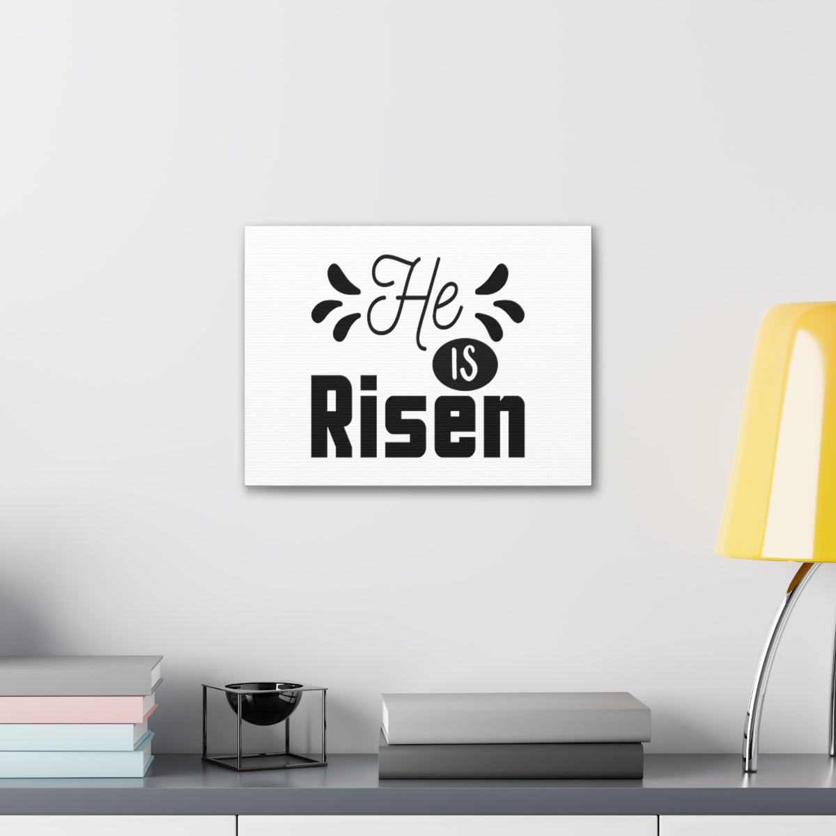 Scripture Walls He Is Risen Matthew 28:6 Christian Wall Art Bible Verse Print Ready to Hang Unframed-Express Your Love Gifts