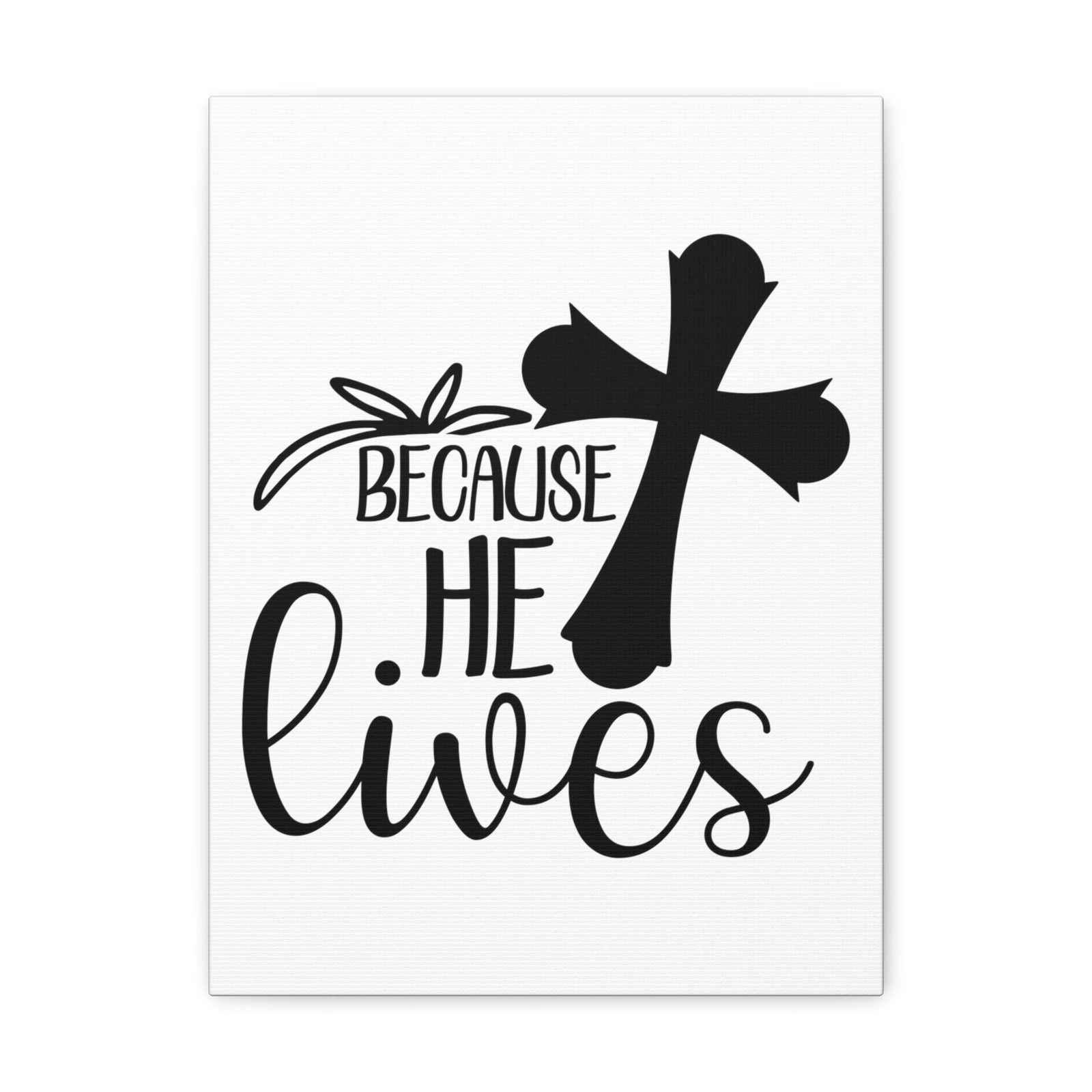 Scripture Walls He Lives John 14:19 Christian Wall Art Print Ready to Hang Unframed-Express Your Love Gifts
