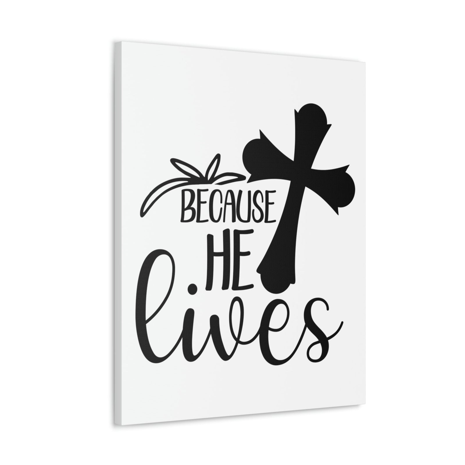 Scripture Walls He Lives John 14:19 Christian Wall Art Print Ready to Hang Unframed-Express Your Love Gifts