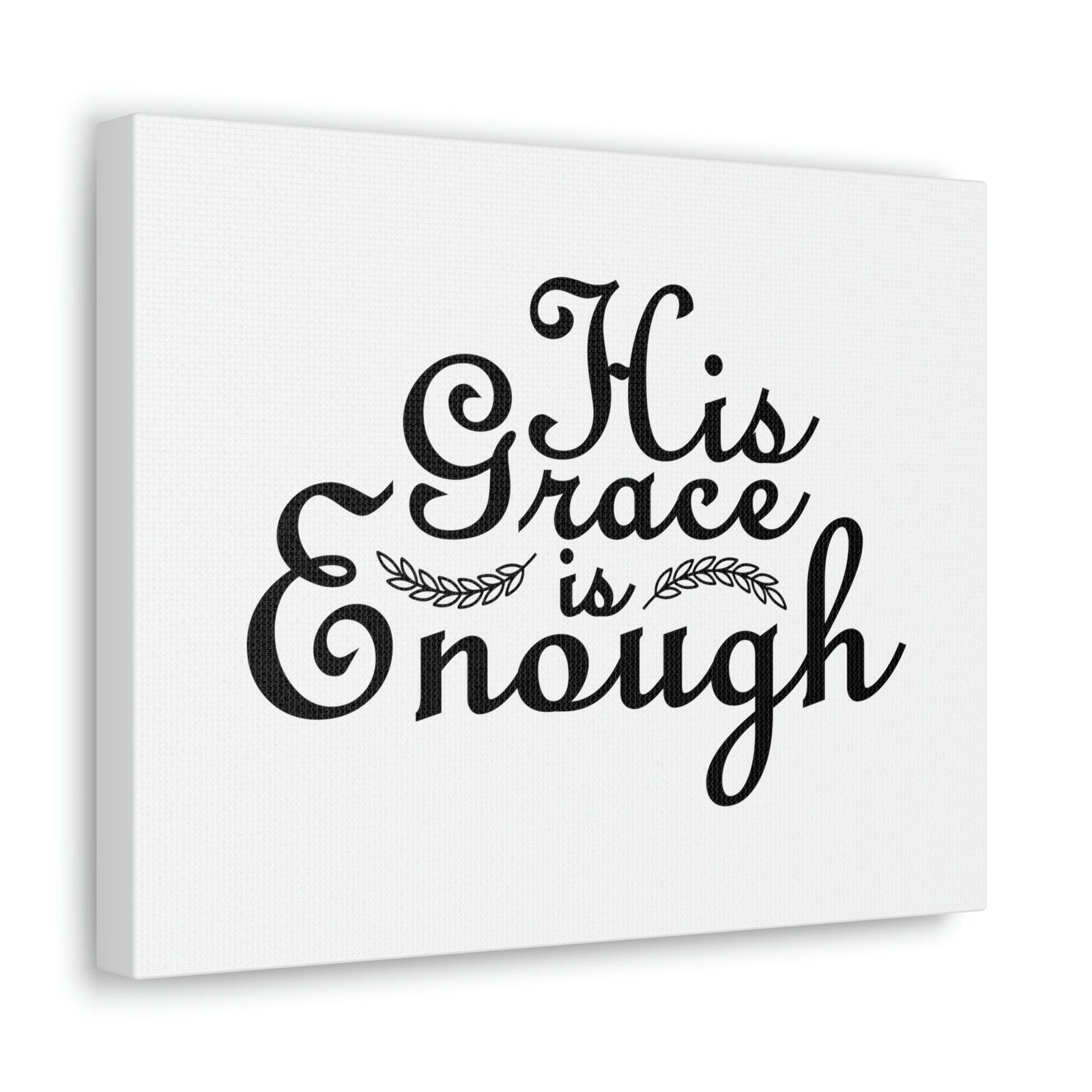 Scripture Walls His Grace Is Enough 2 Corinthians 12:9 Christian Wall Art Bible Verse Print Ready to Hang Unframed-Express Your Love Gifts