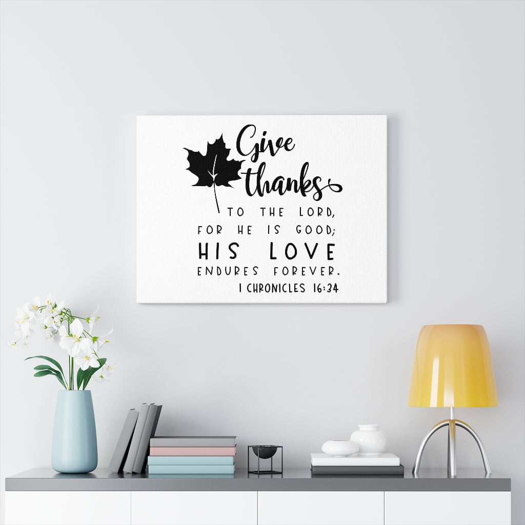 Scripture Walls His Love 1 Chronicles 16:24 Bible Verse Canvas Christian Wall Art Ready to Hang Unframed-Express Your Love Gifts