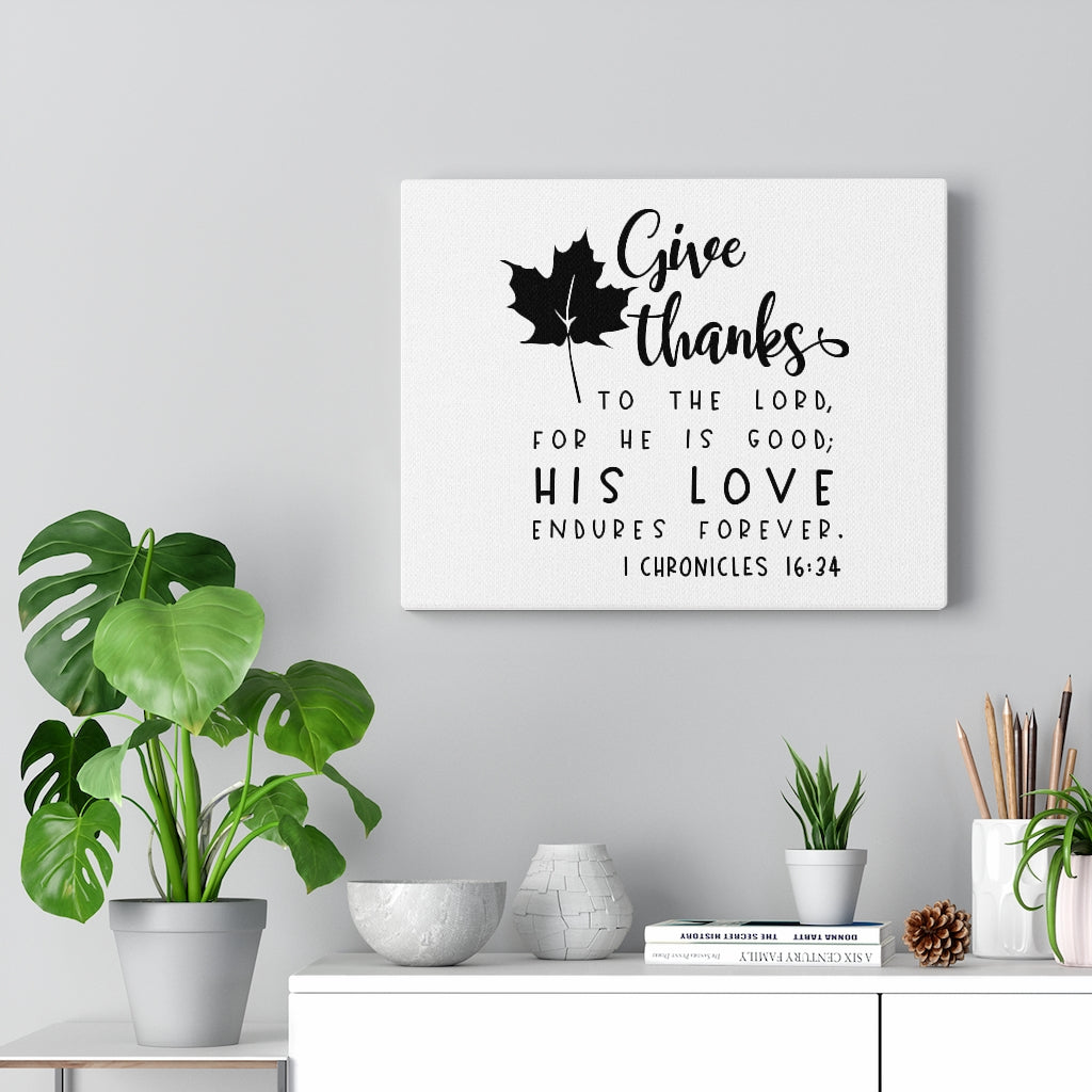 Scripture Walls His Love 1 Chronicles 16:24 Bible Verse Canvas Christian Wall Art Ready to Hang Unframed-Express Your Love Gifts