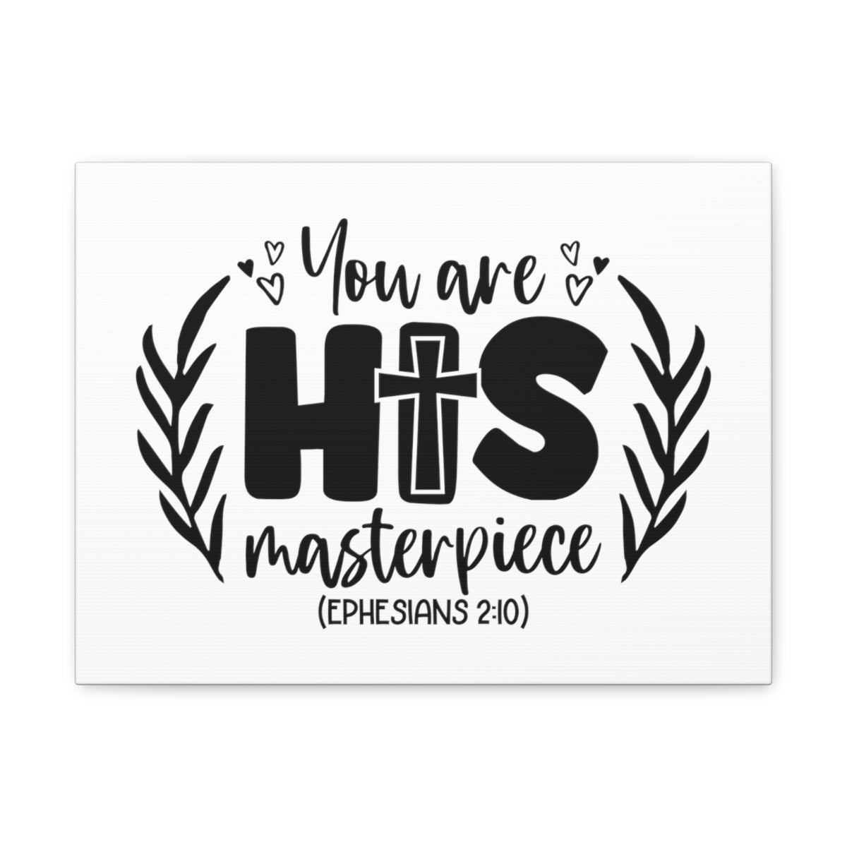 Scripture Walls His Masterpiece Ephesians 2:10 Branches Bible Verse Canvas Christian Wall Art Ready to Hang Unframed-Express Your Love Gifts