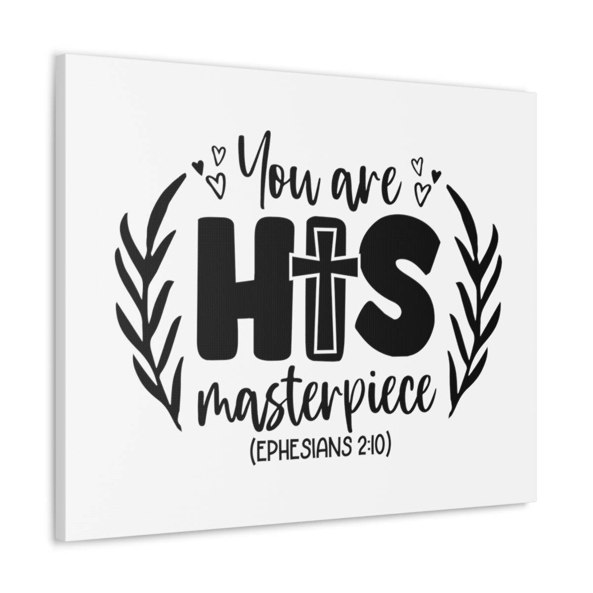 Scripture Walls His Masterpiece Ephesians 2:10 Branches Bible Verse Canvas Christian Wall Art Ready to Hang Unframed-Express Your Love Gifts