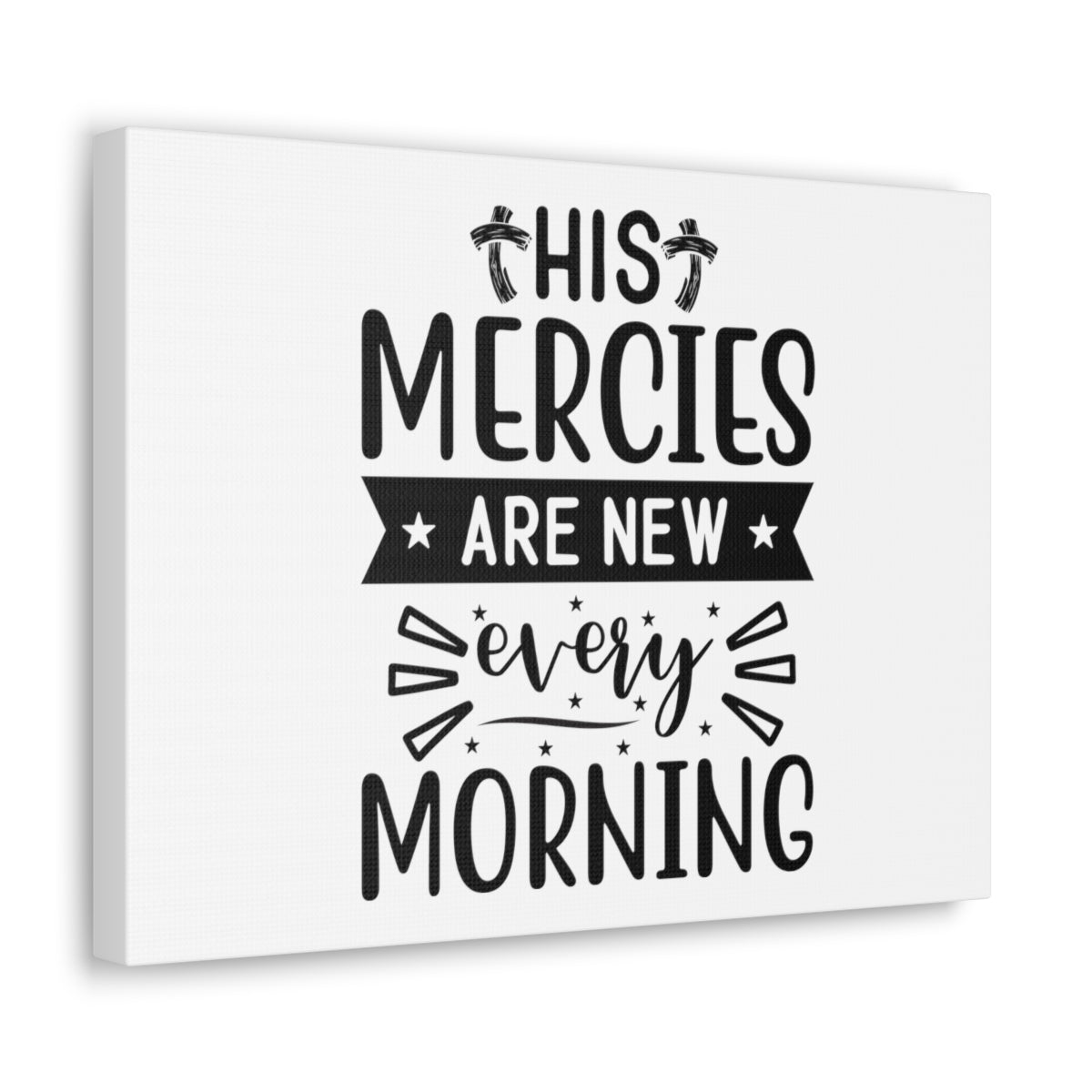 Scripture Walls His Mercies Lamentations 3:22-23 Christian Wall Art Bible Verse Print Ready to Hang Unframed-Express Your Love Gifts