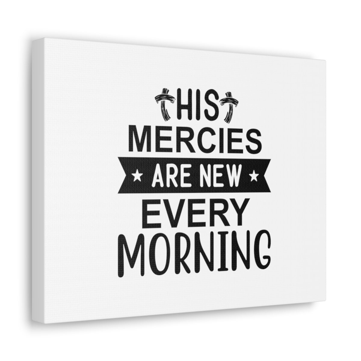Scripture Walls His Mercies Psalm 118:24 Christian Wall Art Bible Verse Print Ready to Hang Unframed-Express Your Love Gifts