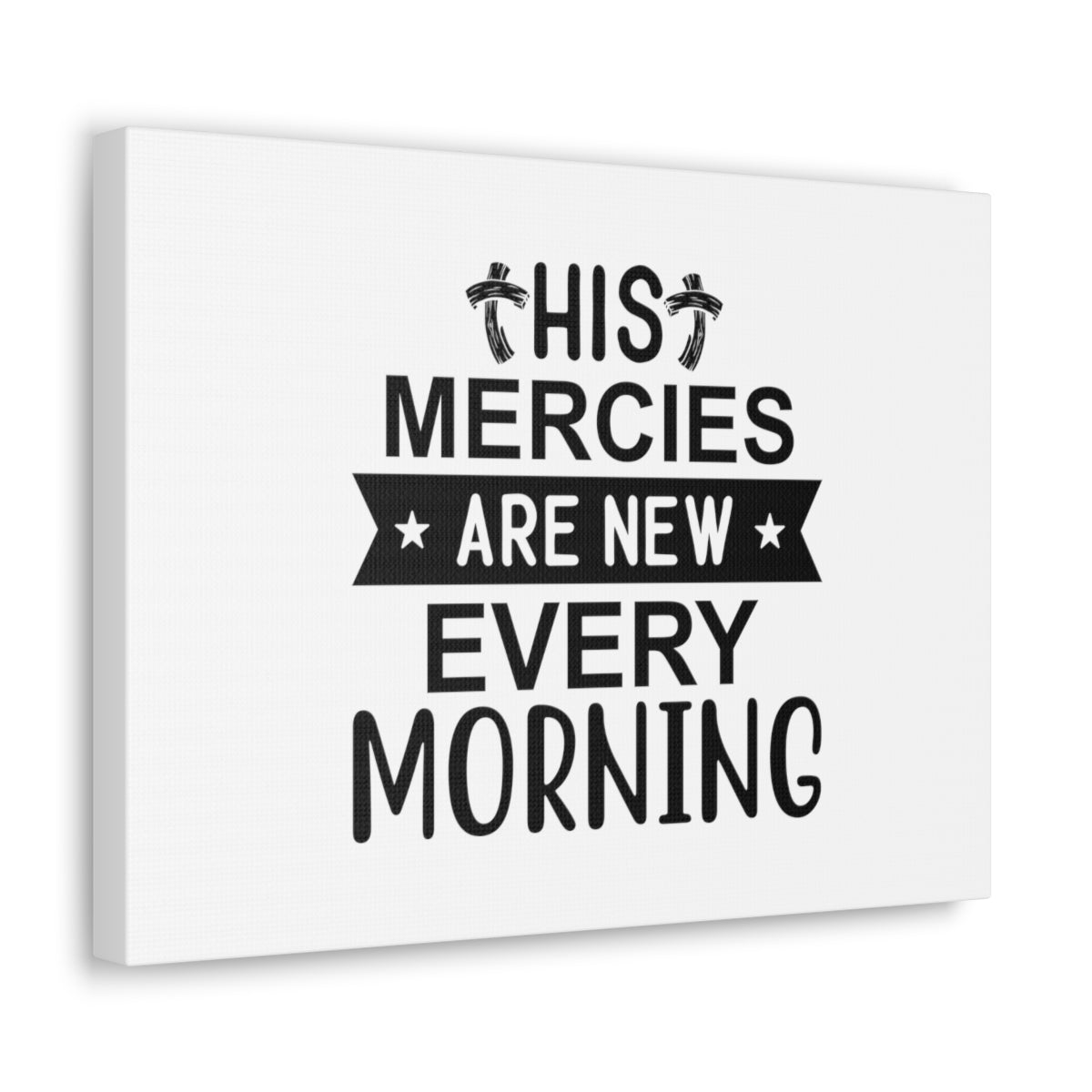 Scripture Walls His Mercies Psalm 118:24 Christian Wall Art Bible Verse Print Ready to Hang Unframed-Express Your Love Gifts
