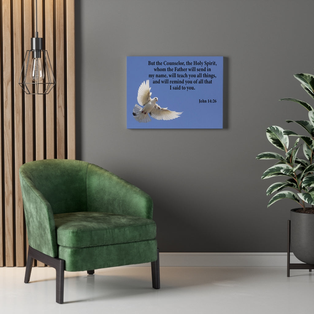 Scripture Walls Holy Ghost Comforter John 14:26 Wall Art Christian Home Decor Unframed-Express Your Love Gifts