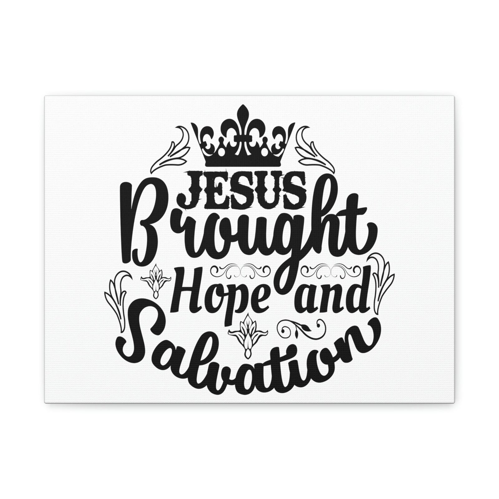 Scripture Walls Hope And Salvation John 3:16 Christian Wall Art Print Ready to Hang Unframed-Express Your Love Gifts
