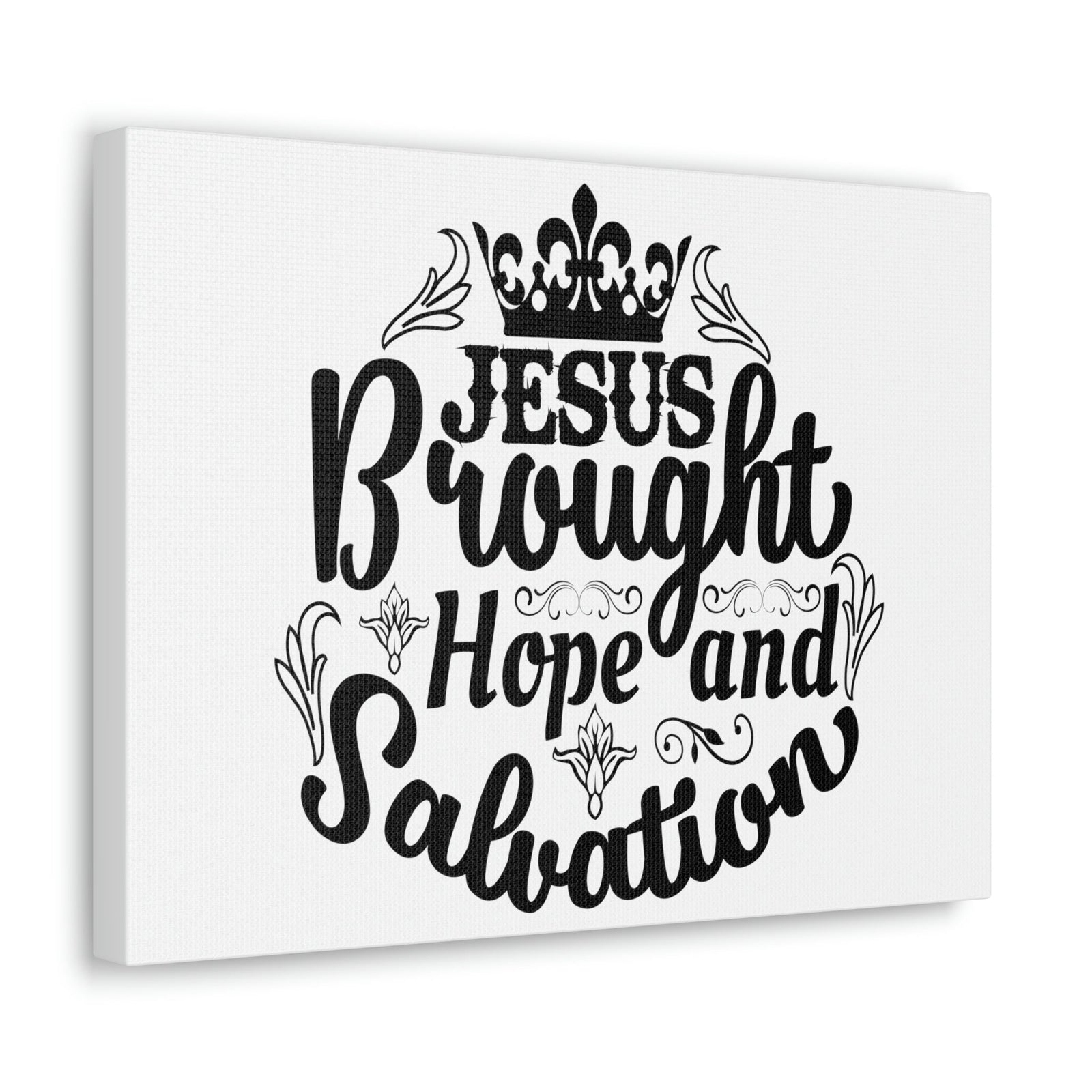 Scripture Walls Hope And Salvation John 3:16 Christian Wall Art Print Ready to Hang Unframed-Express Your Love Gifts