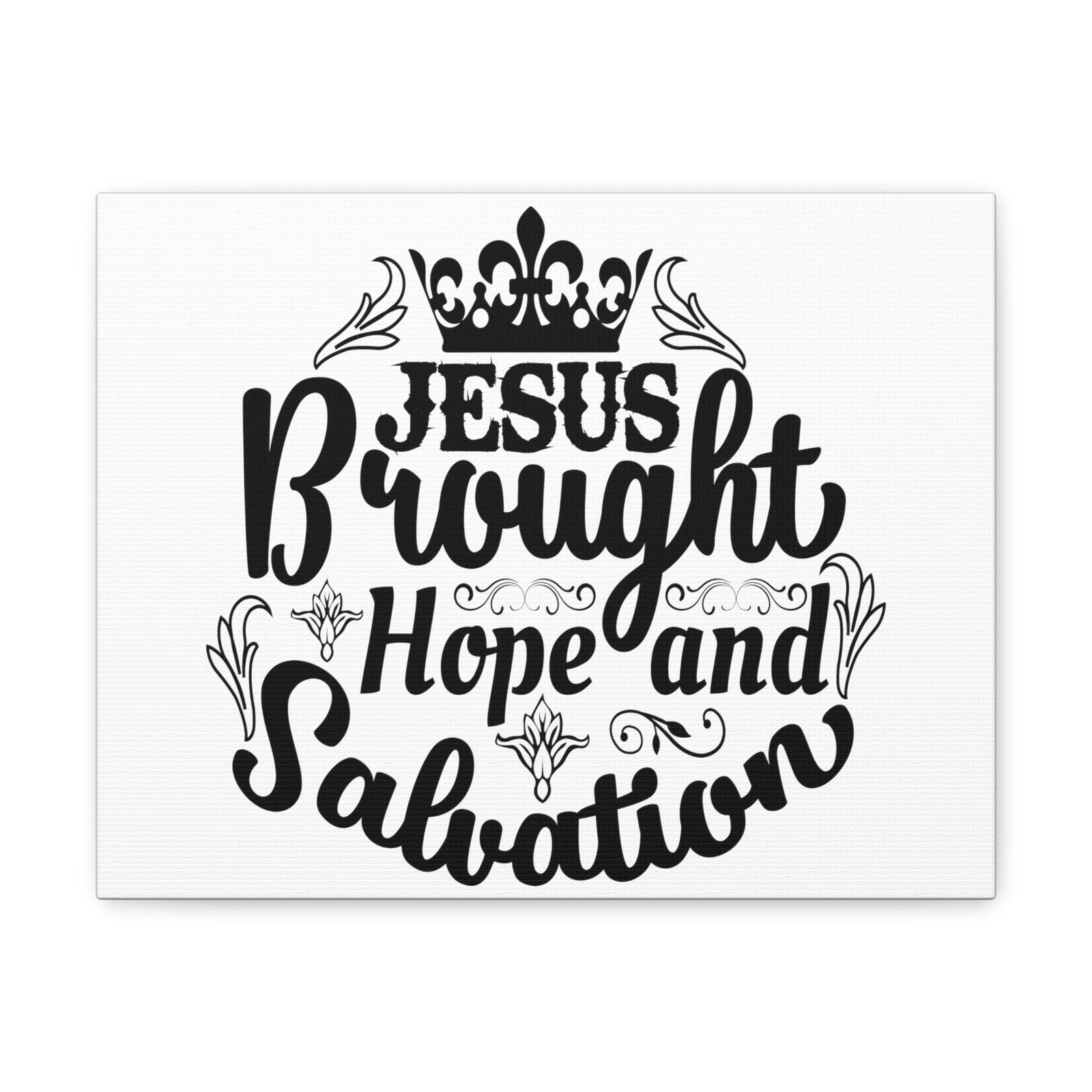Scripture Walls Hope And Salvation John 3:16 Christian Wall Art Print Ready to Hang Unframed-Express Your Love Gifts